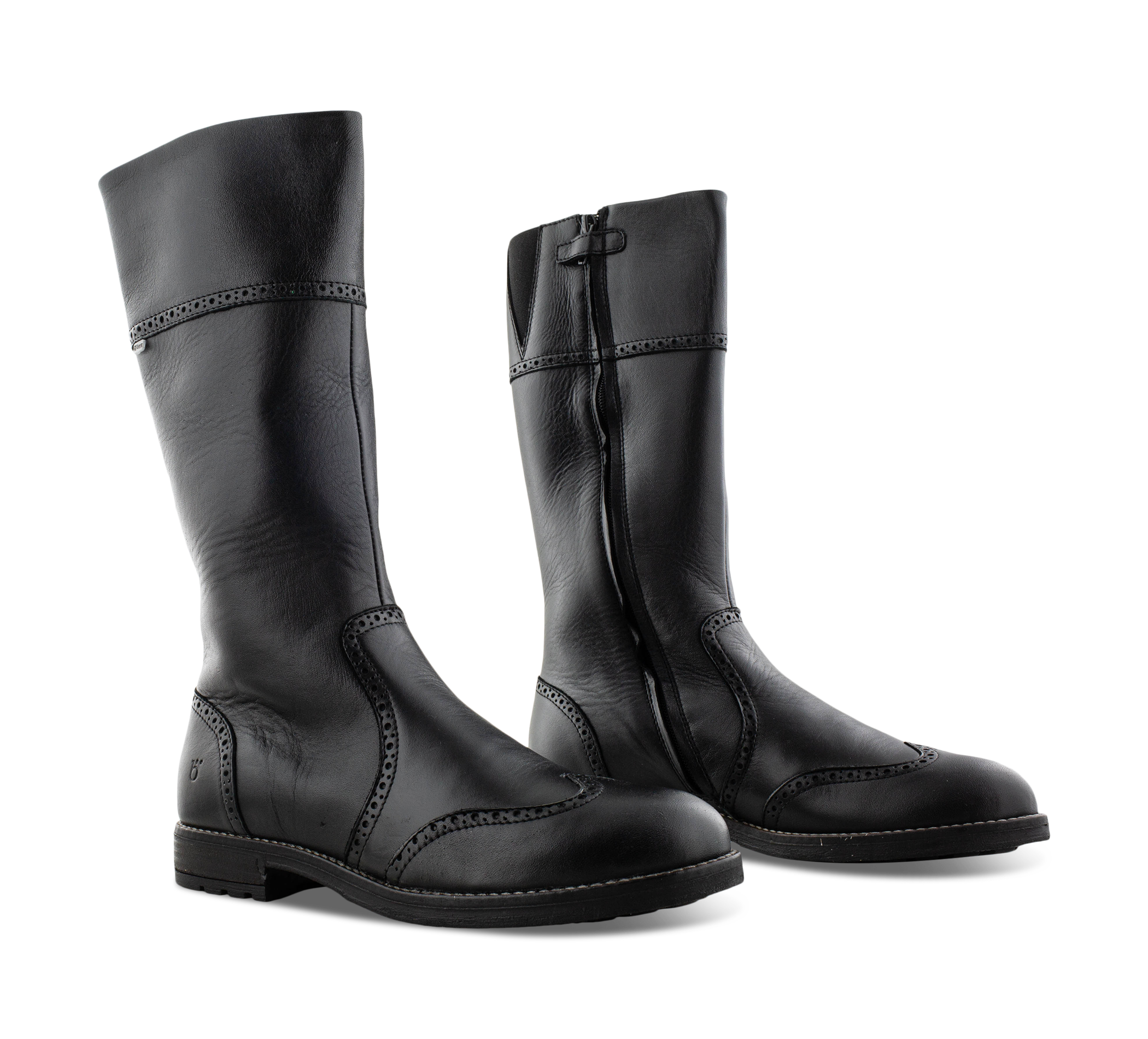 paar Saas Fee Fur Tex Noir - Winterschuhe