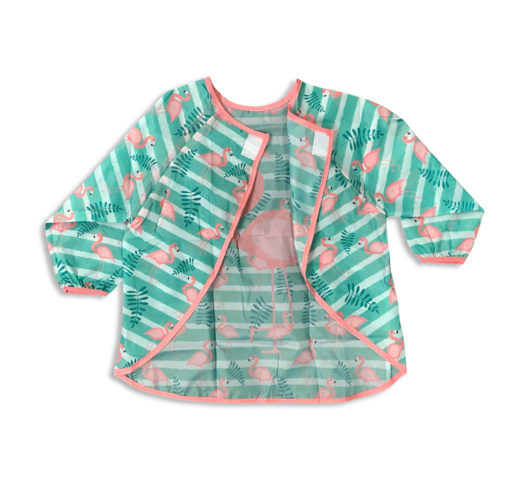 paar Flamingosteifen Türkis