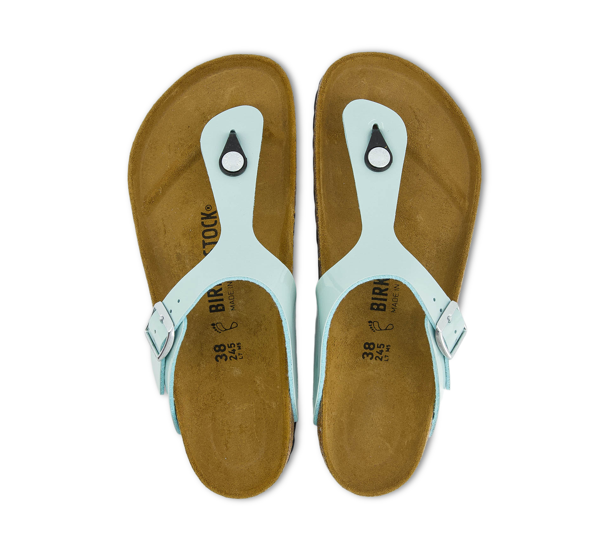 Gizeh BF Patent Surf Green