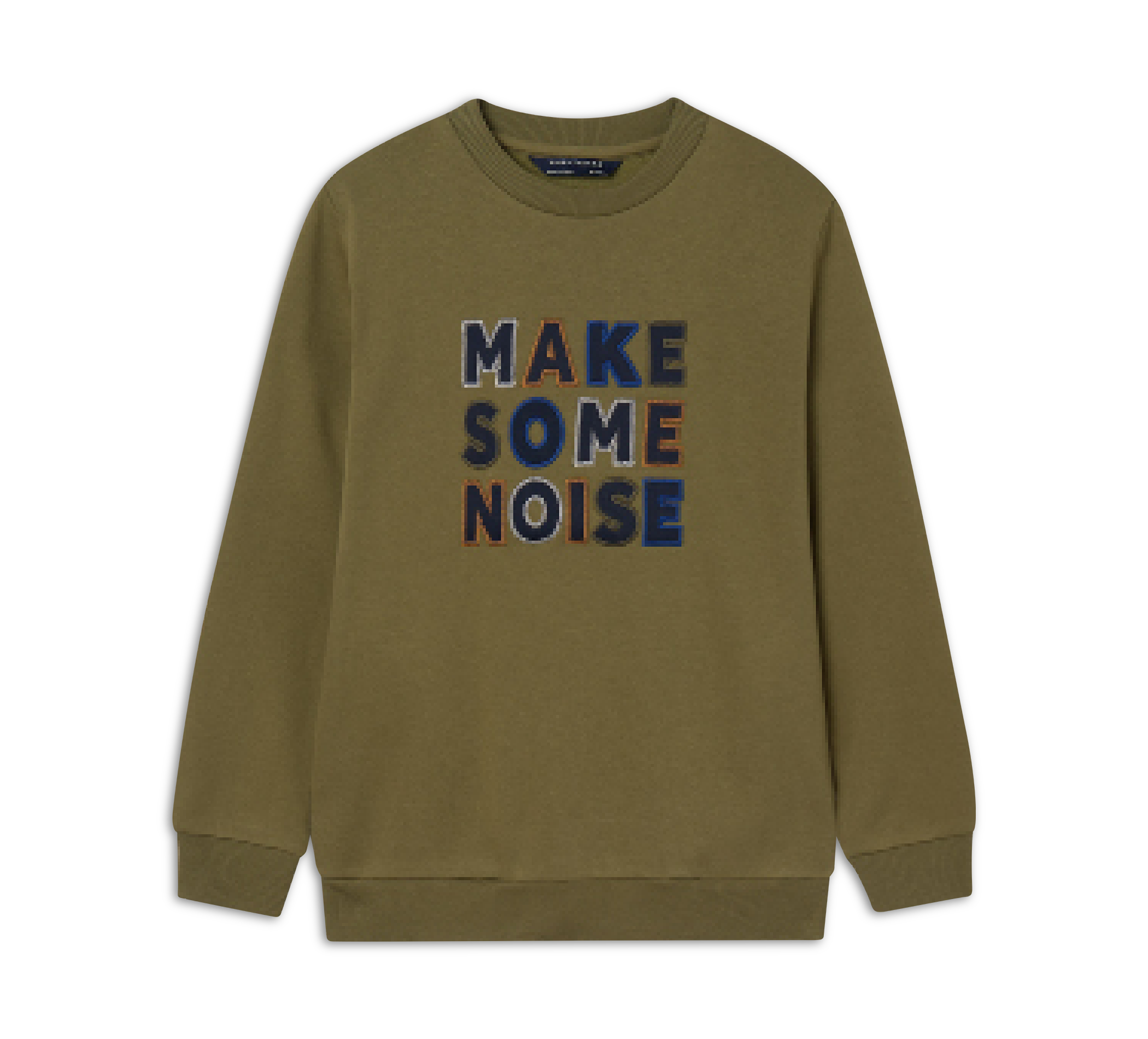 aussen Pullover Applikation