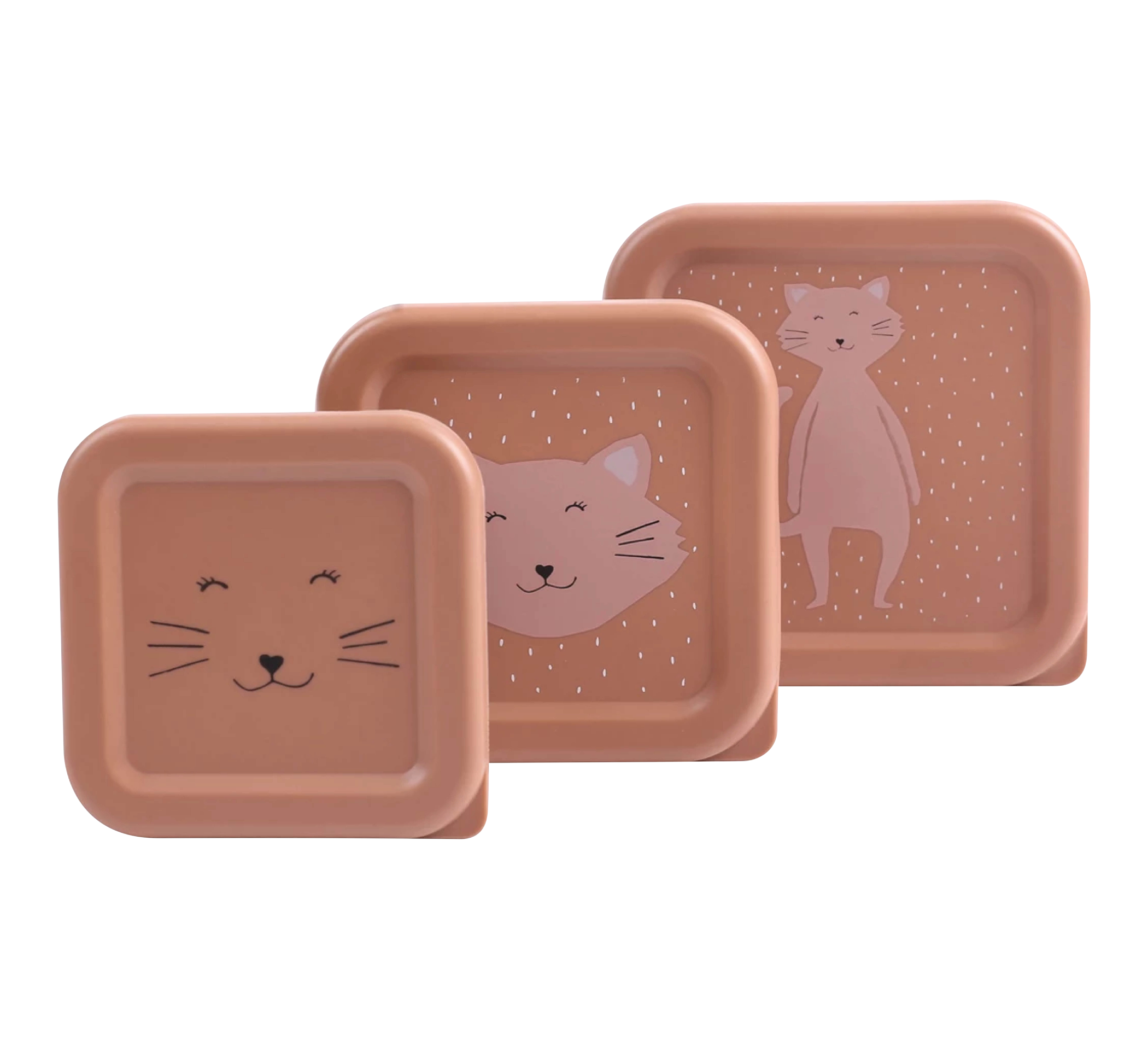 aussen Snackbox 3er Set Dino