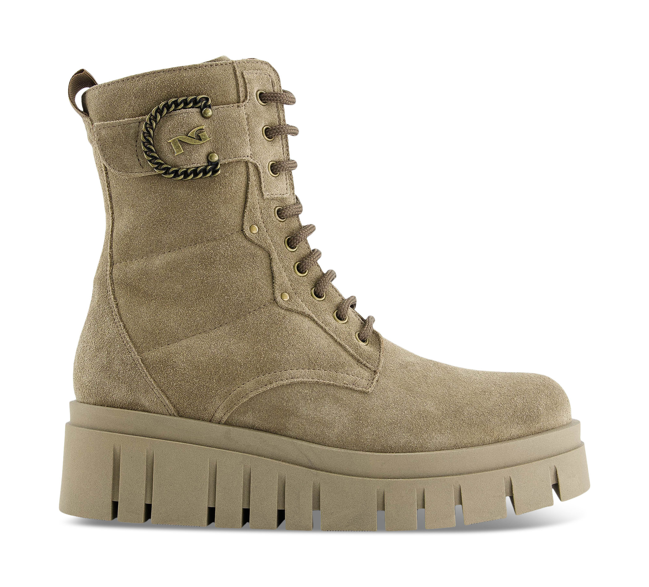 aussen Schnürstiefel