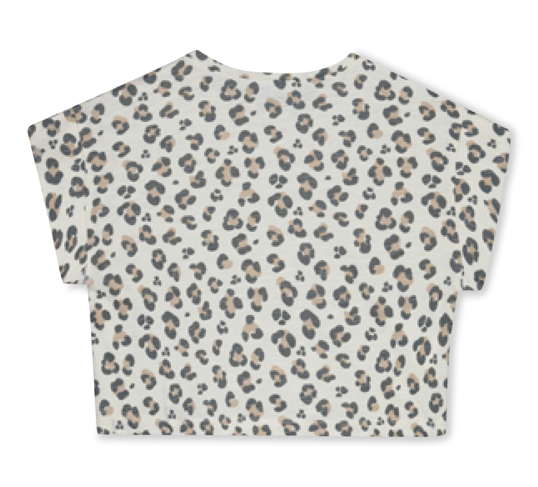paar T-shirt Leo-print