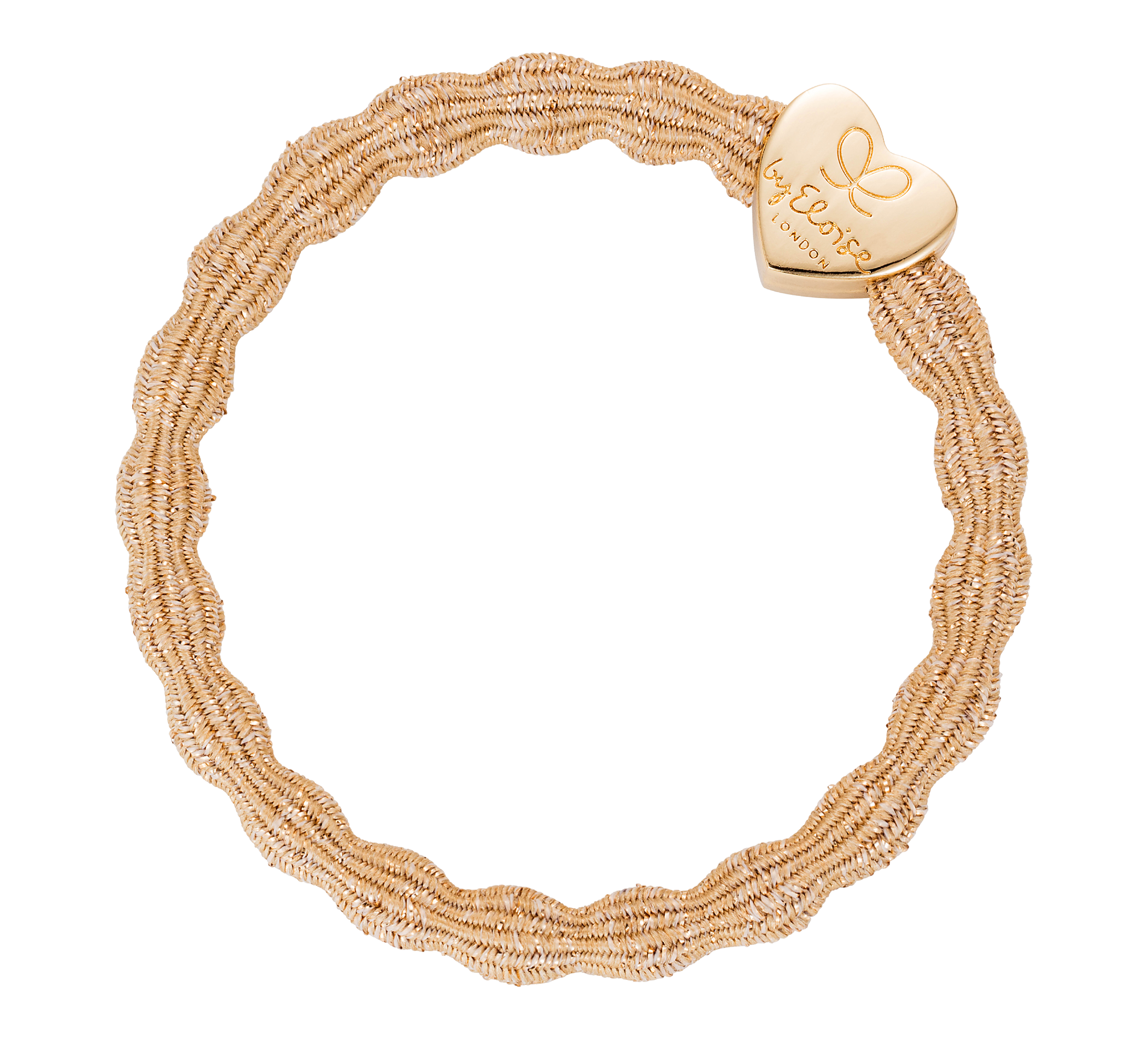 aussen Metallic Gold Heart