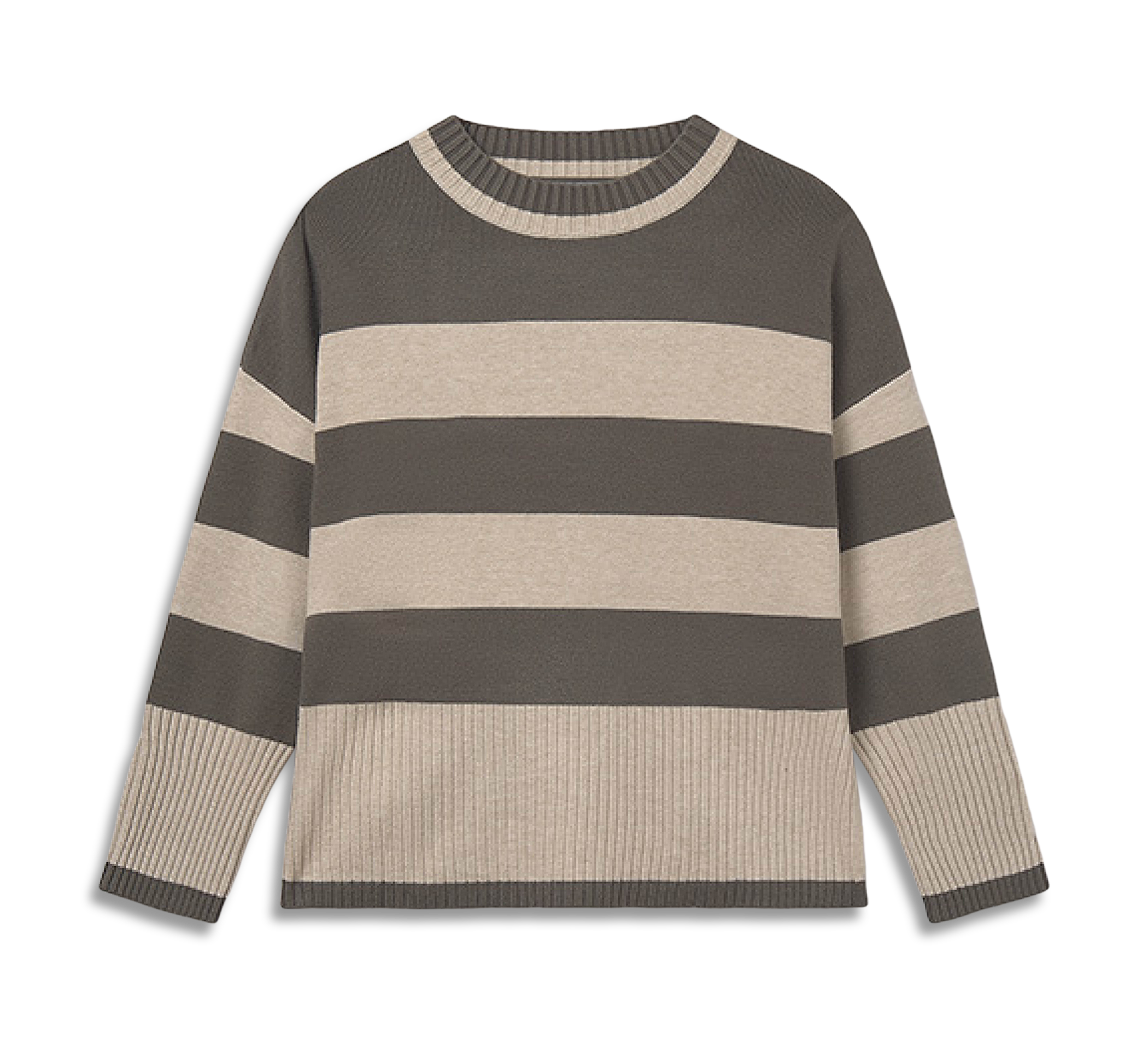 aussen Pullover Streifen