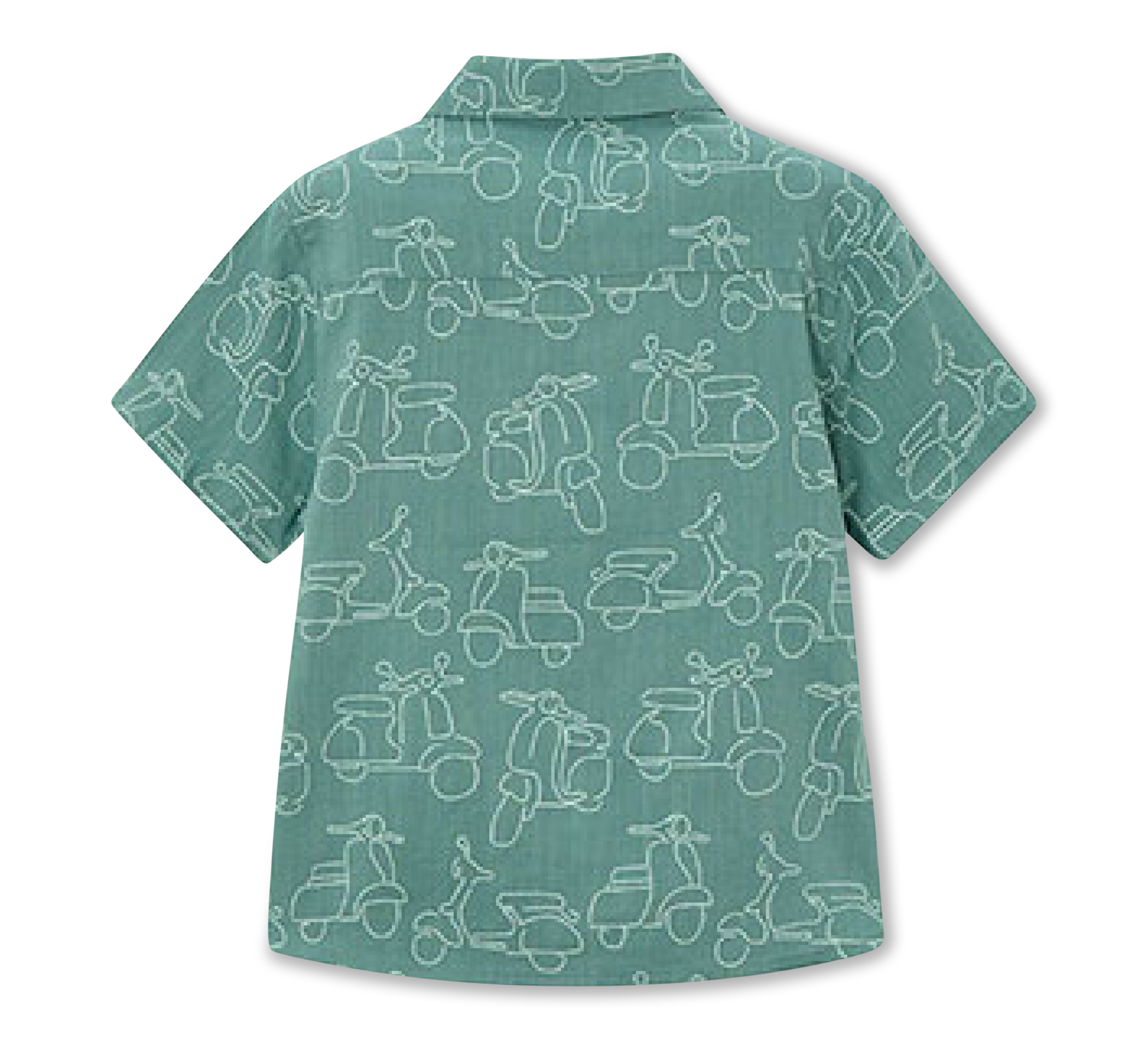 paar Kurzarm Hemd Vespa