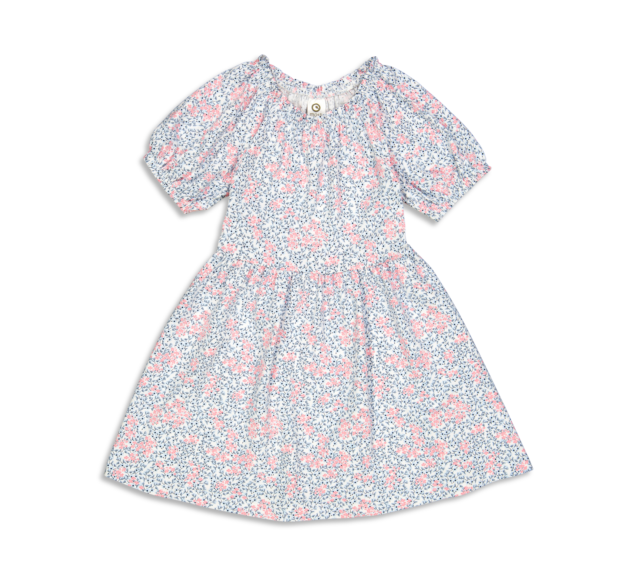 aussen Petit Puff S/s Swing Dress