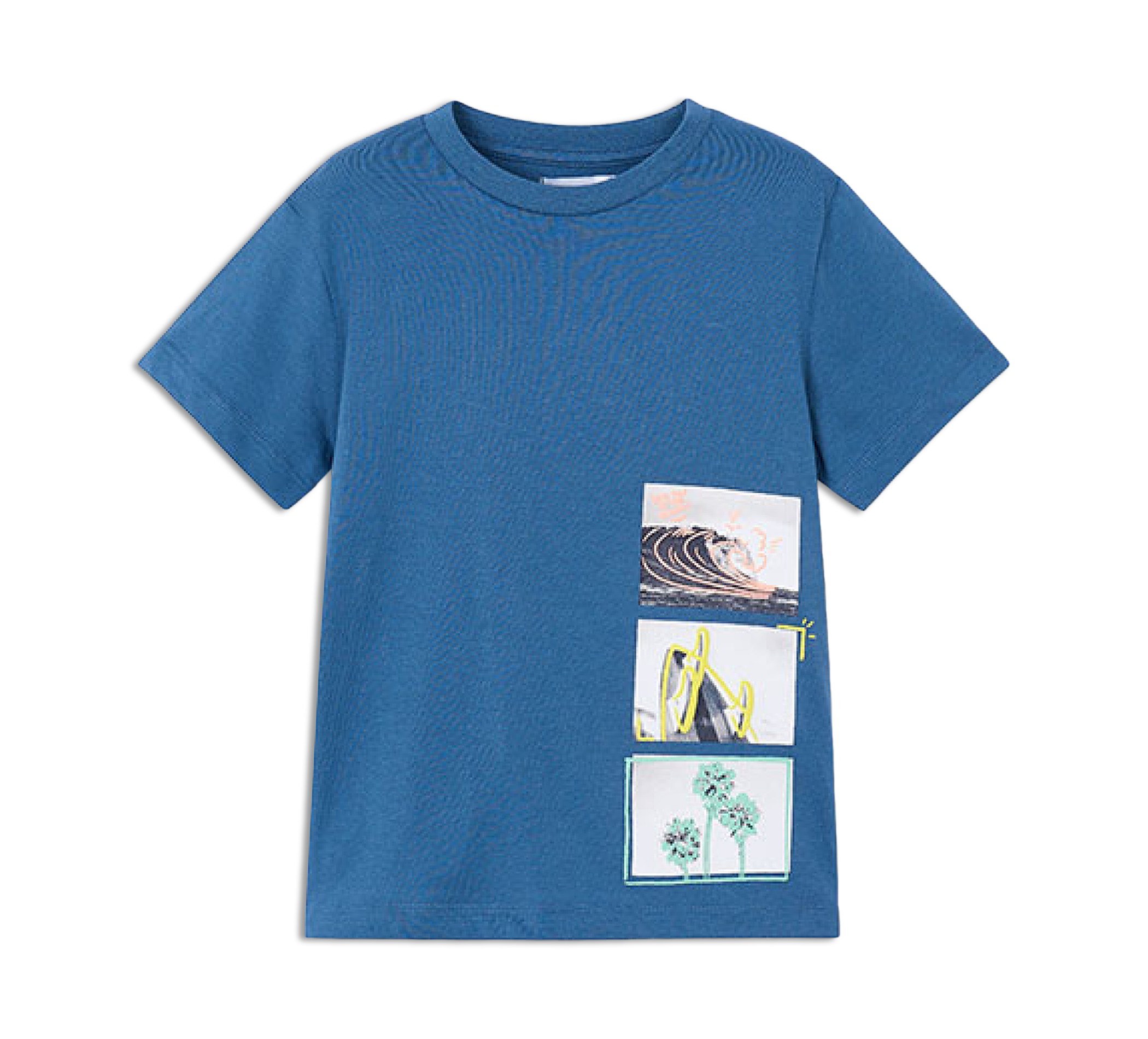 aussen T-shirt Ka "waves"