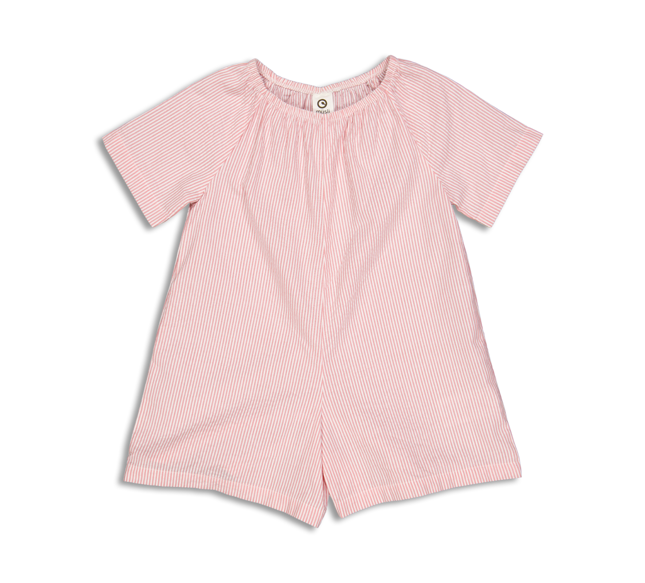 aussen Seersucker Stripe Shorts Suit