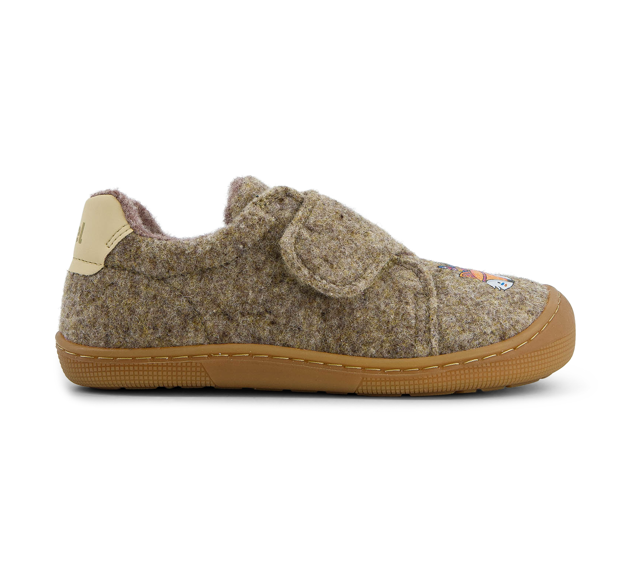 Barefoot Shoe Velcro Merino
