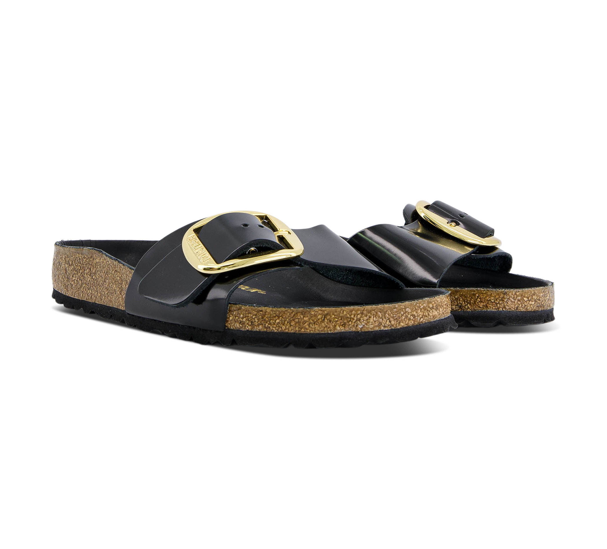 Madrid BB LENA High Shine Black HEX Madrid Big Buckle