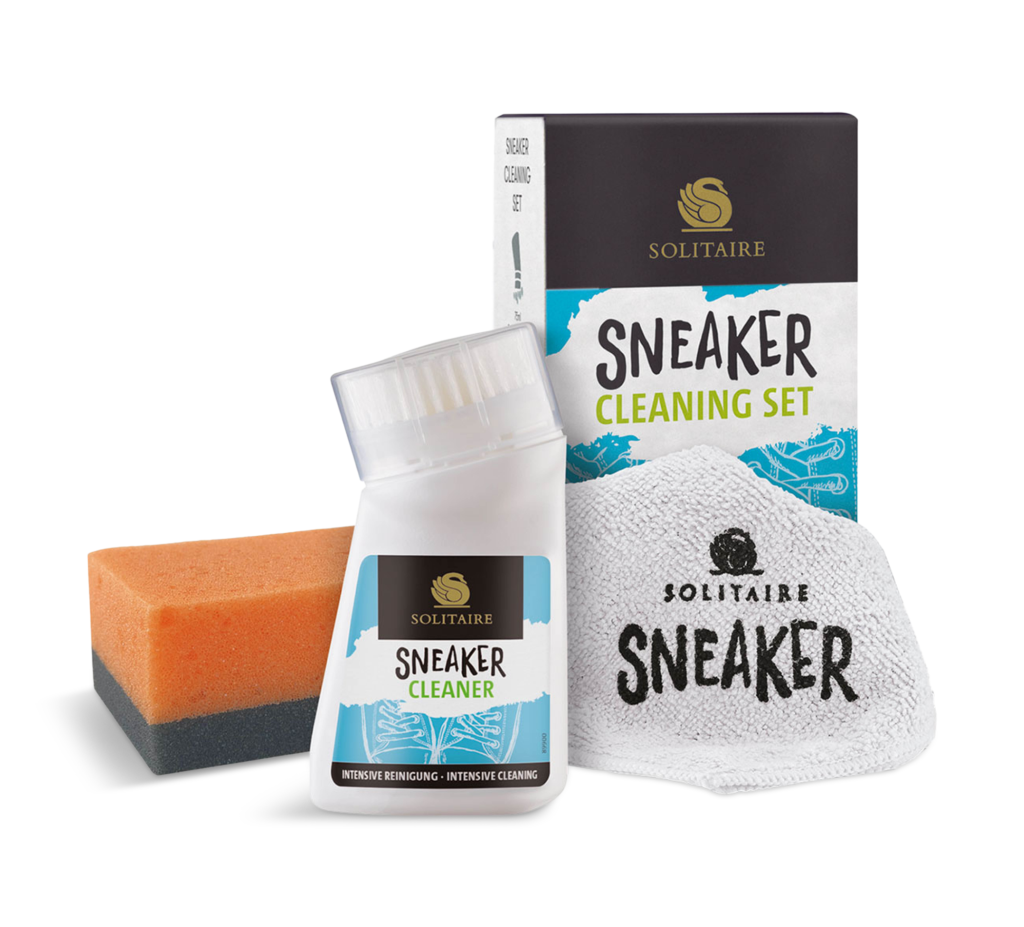 Solitaire Sneaker Cleaner Set Sneakder Cleaning Set
