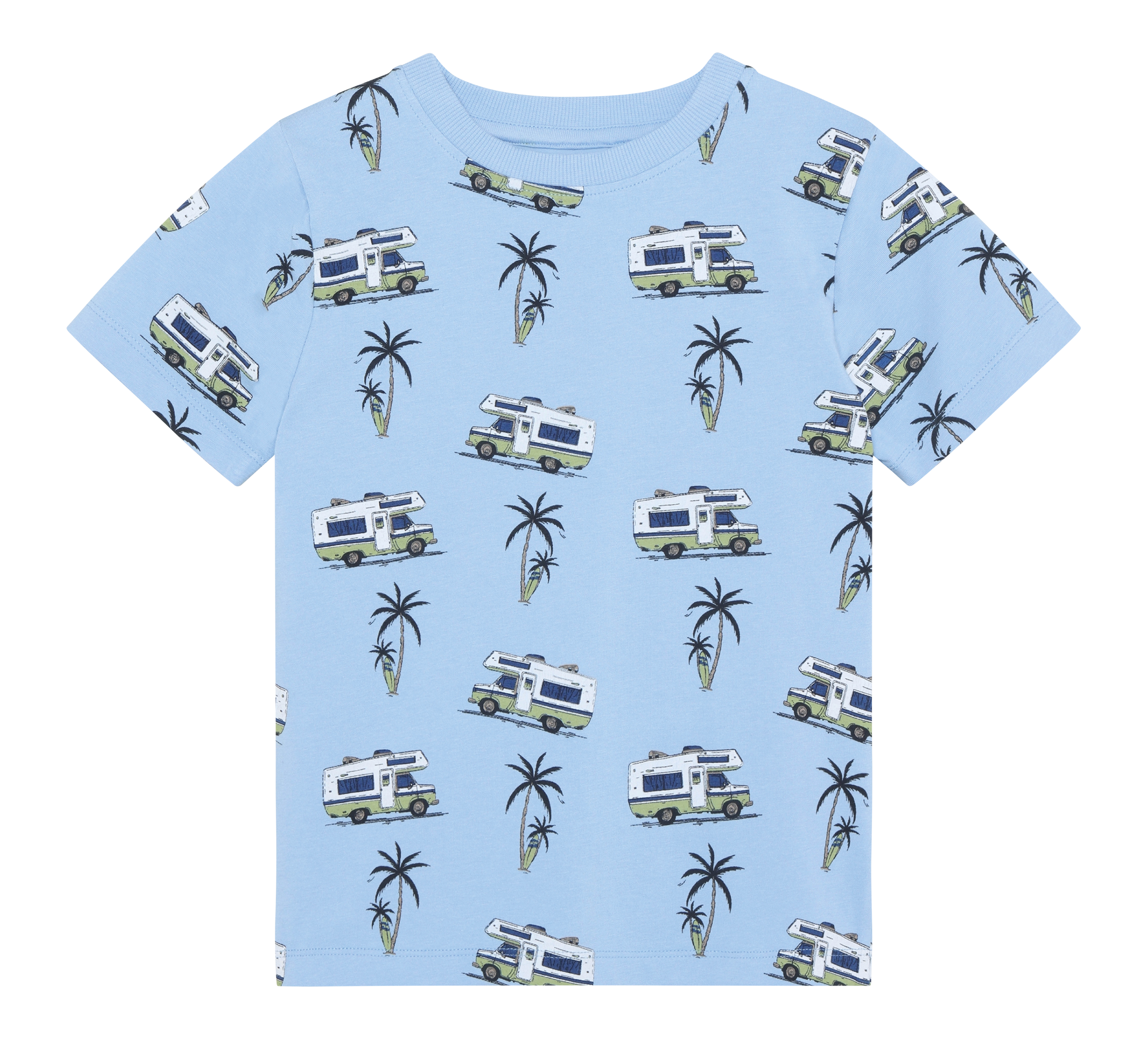 aussen T-shirt Ss Aop