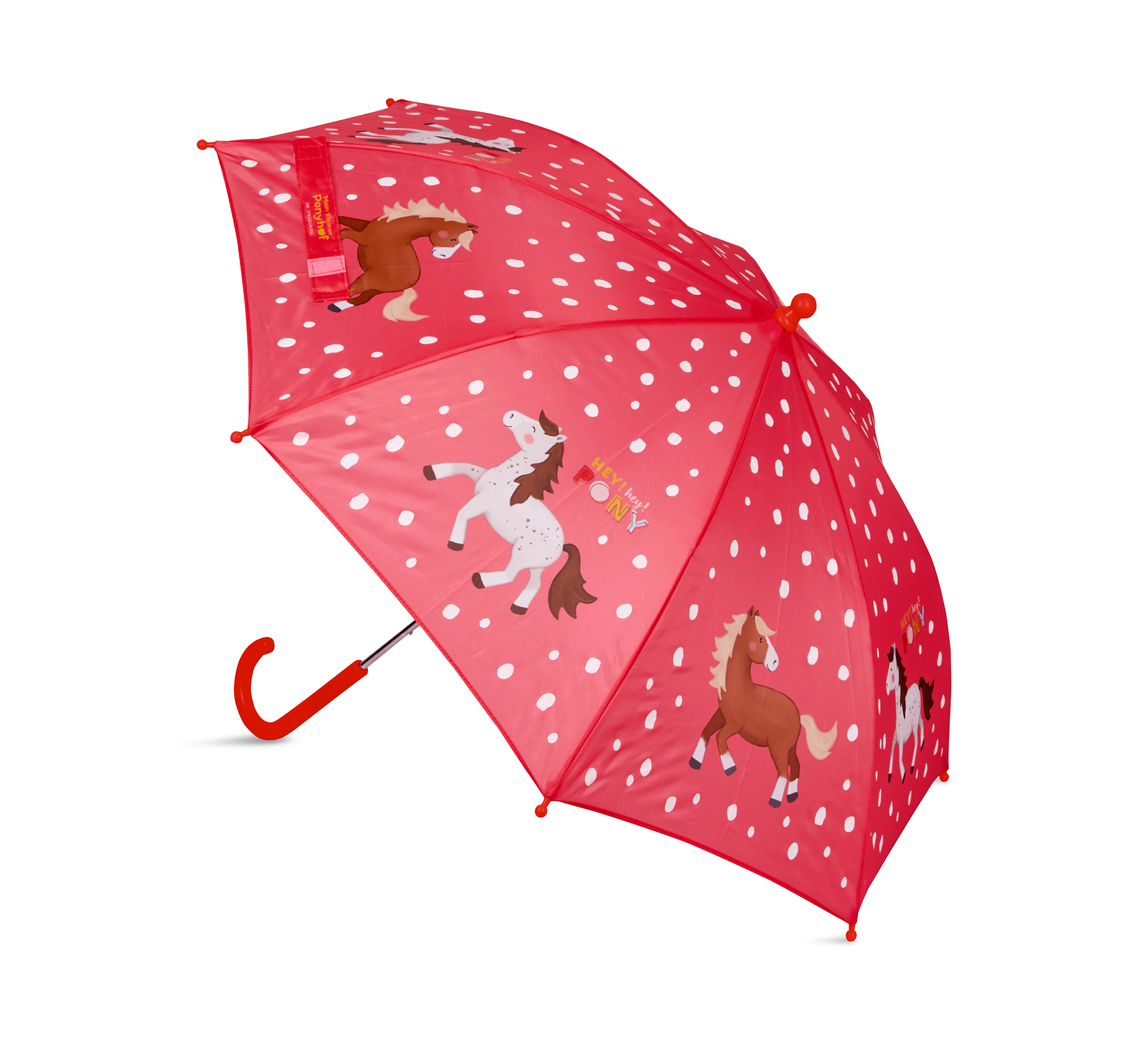 aussen Zauber-Regenschirm Ponyhof