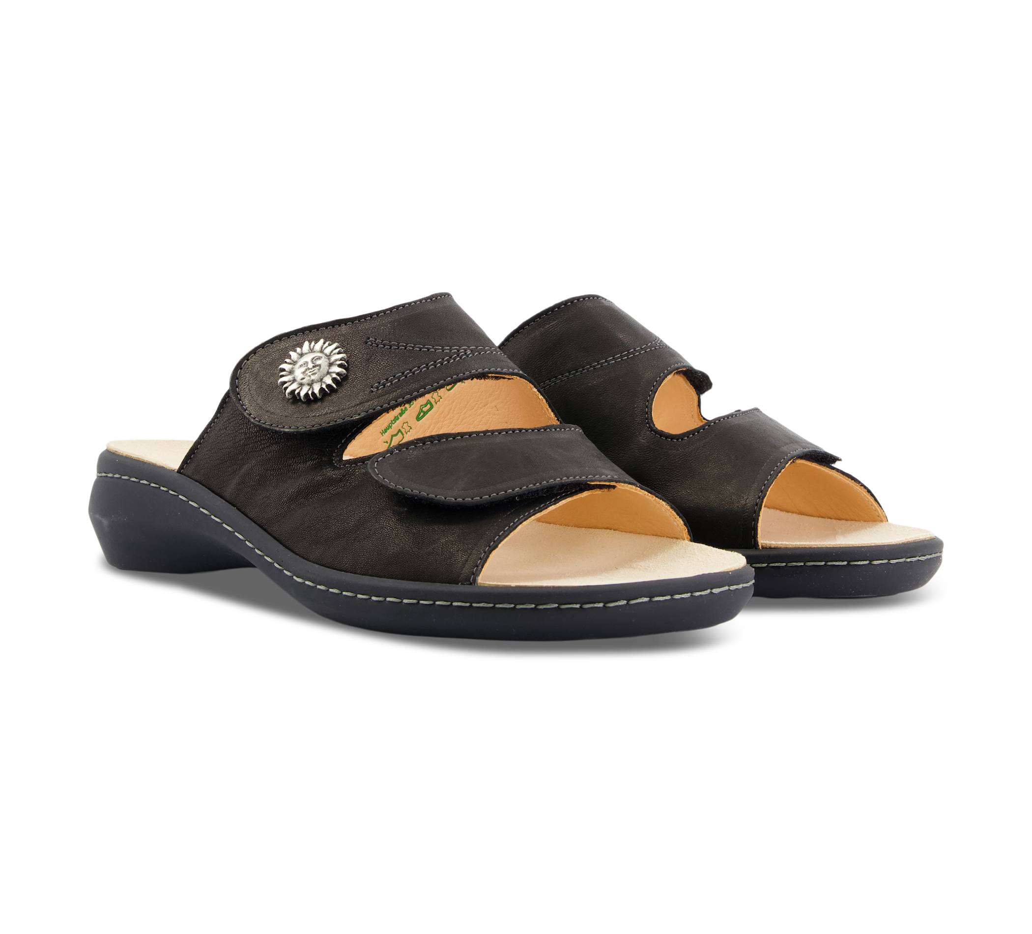 Camilla - Offene Hausschuhe