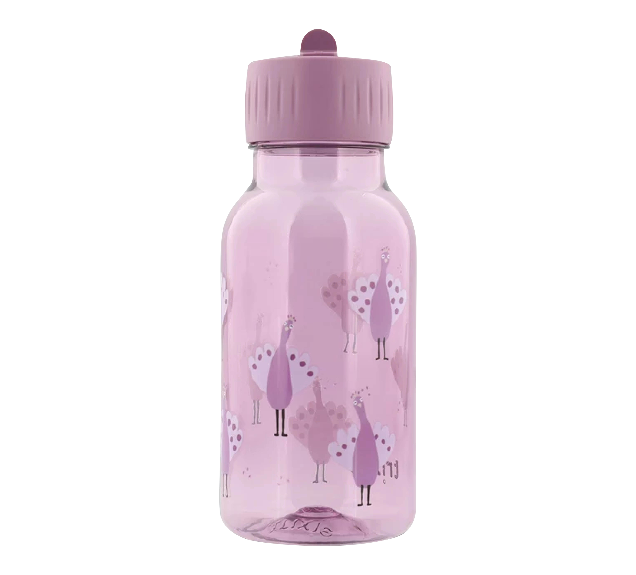 Trinkflasche Tritan 350ml Pfau