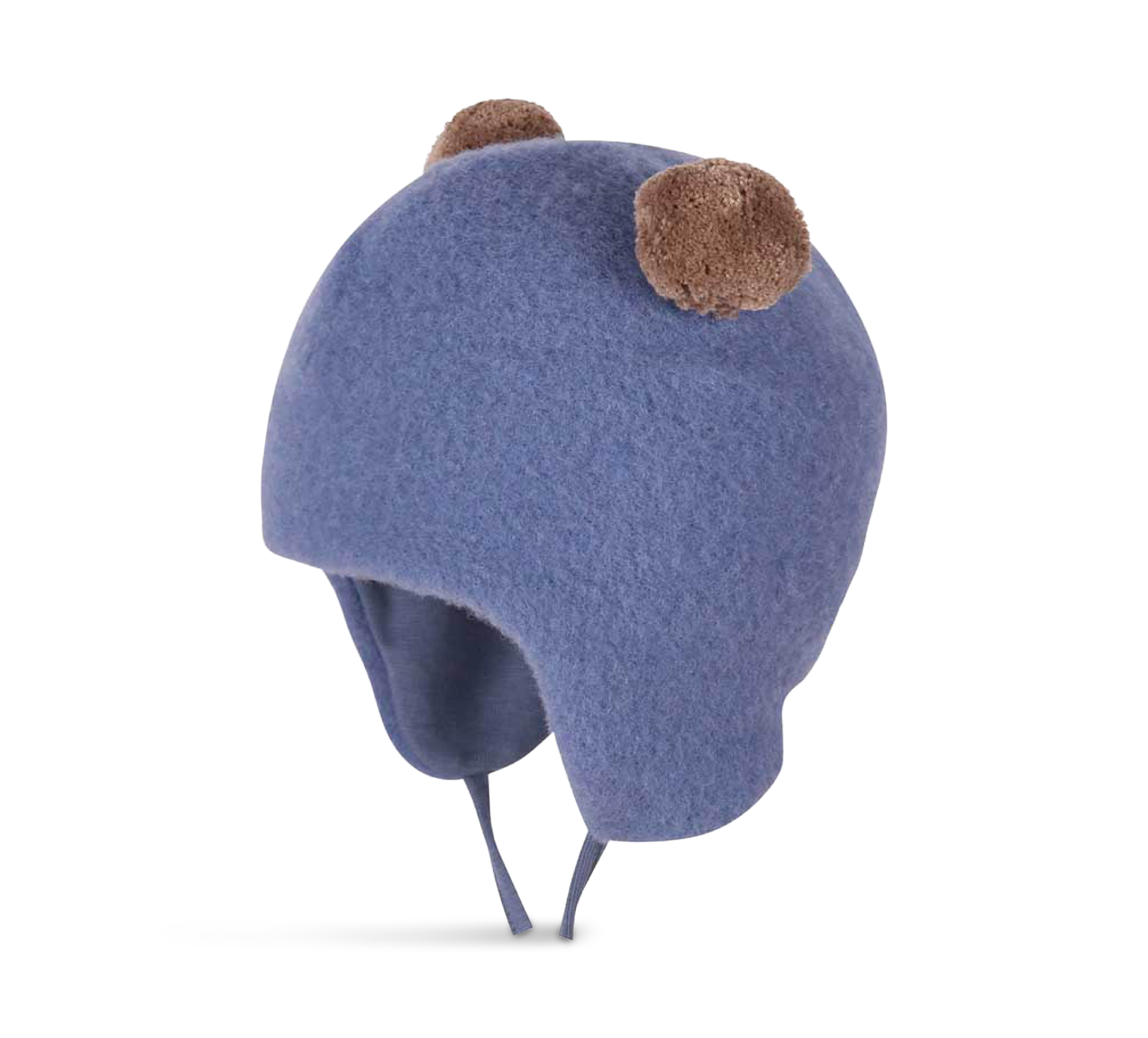 aussen Wollfleece Bindemütze