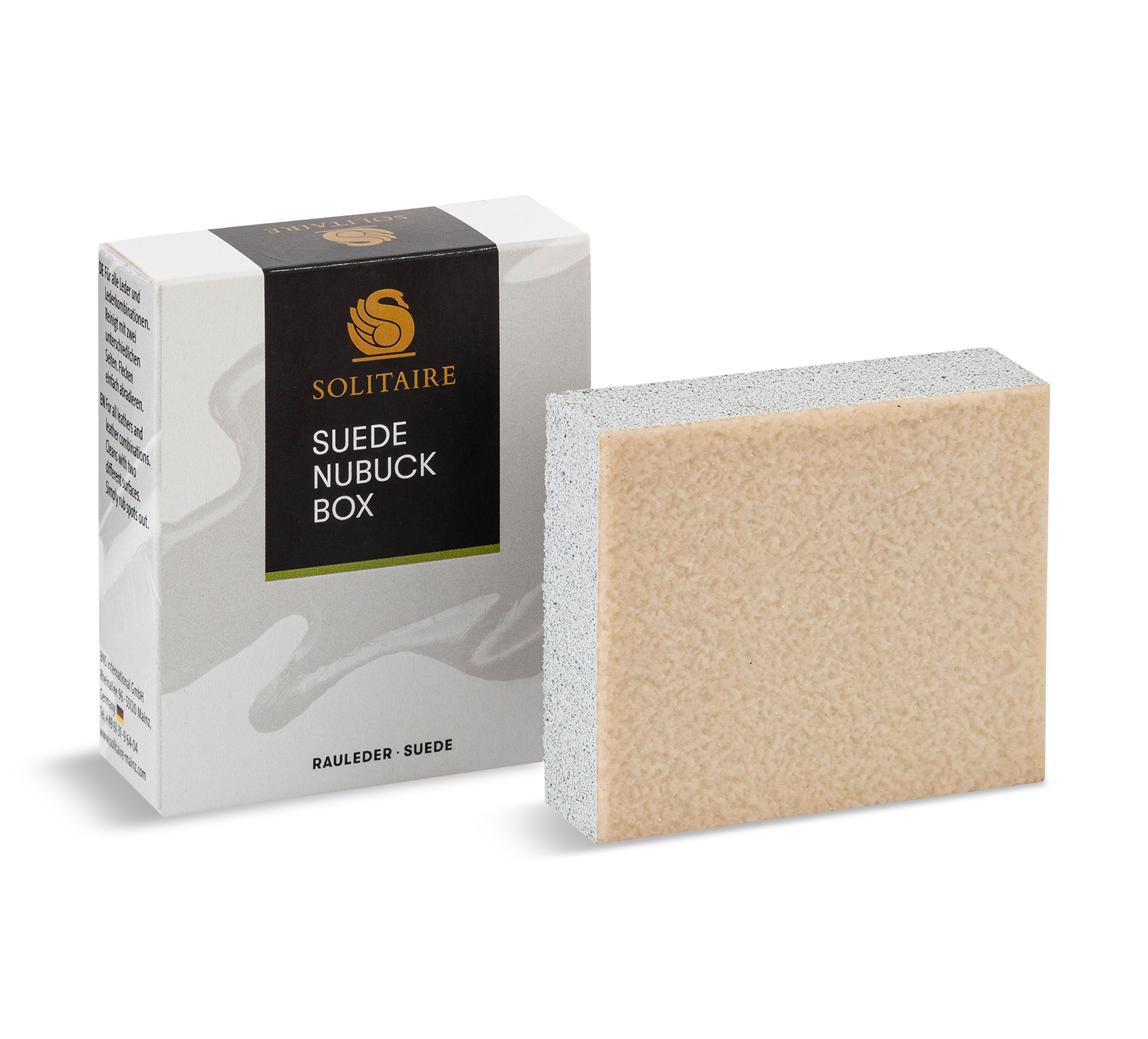 Solitaire Suede Nubuk Box Suede Nubuck Cleaning Gum Box