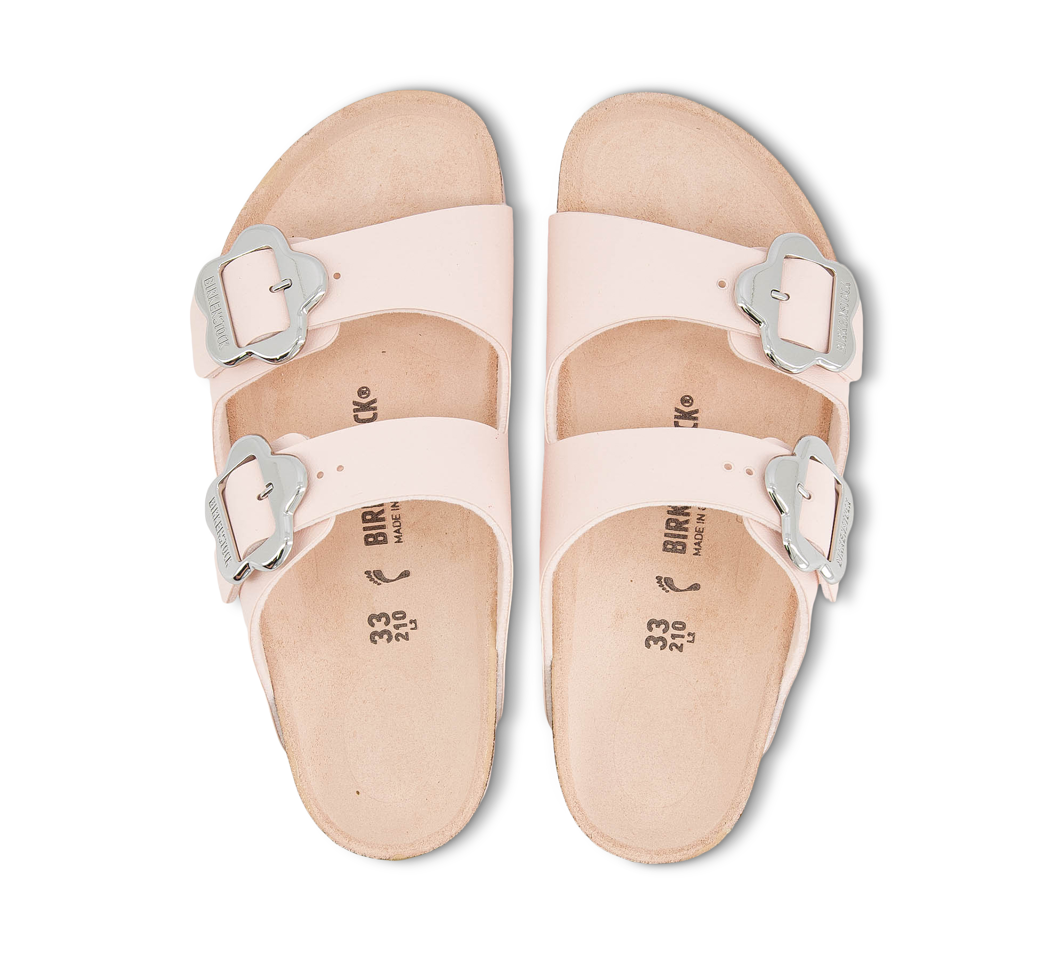 Arizona Kids Flower Buckle BF Light Rose