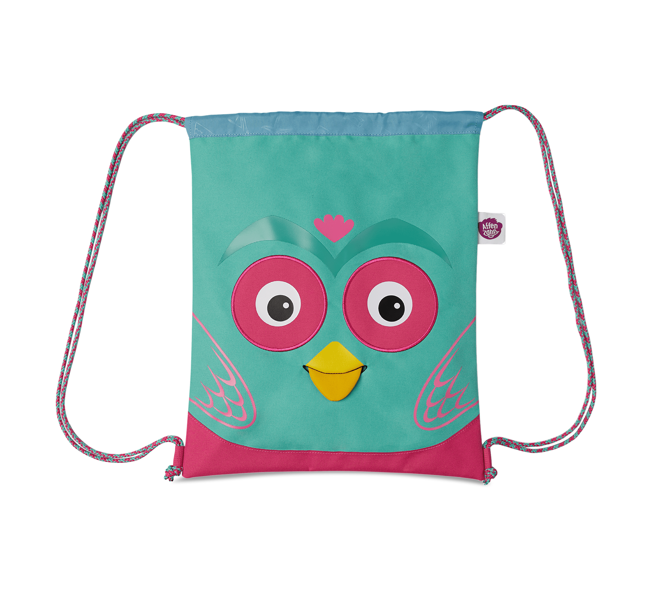 aussen Sportbeutel Eule 4l - Turnbeutel