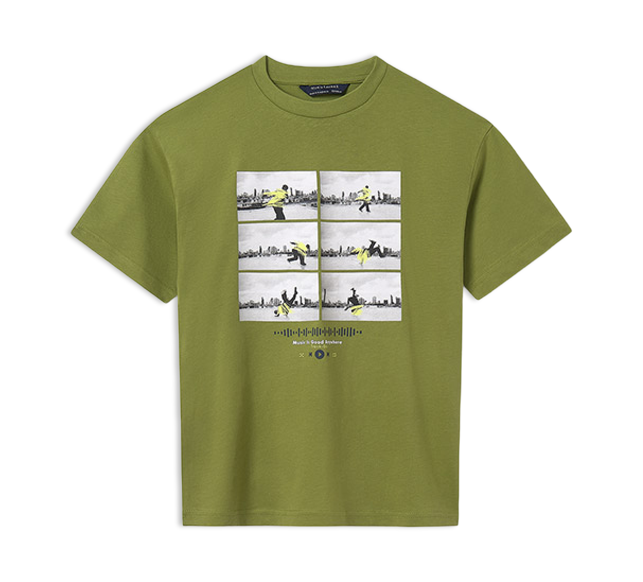 aussen T-shirt Kürzarm "track 06"