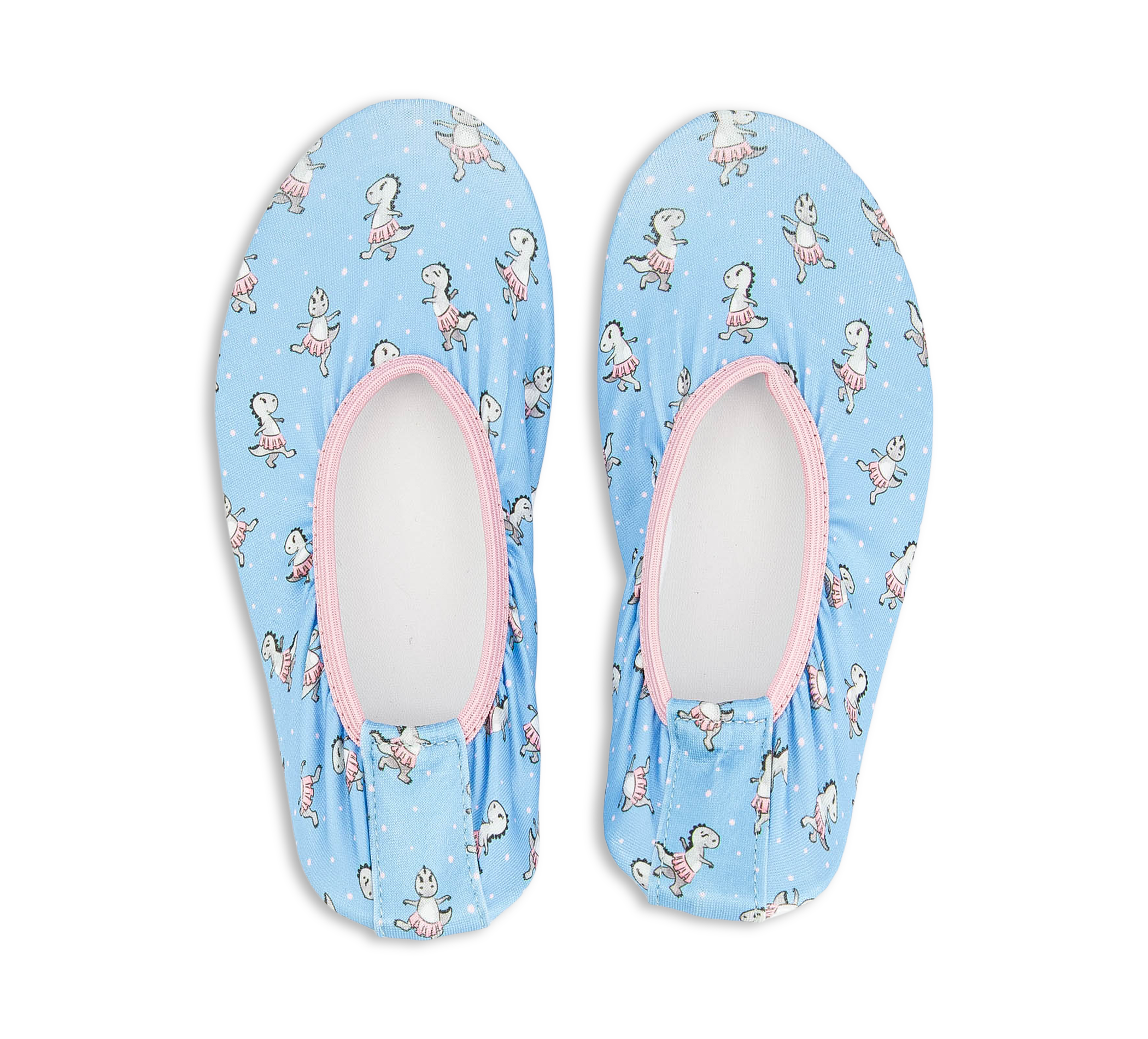 oben Dino Ballerina - Gymnastikschuhe