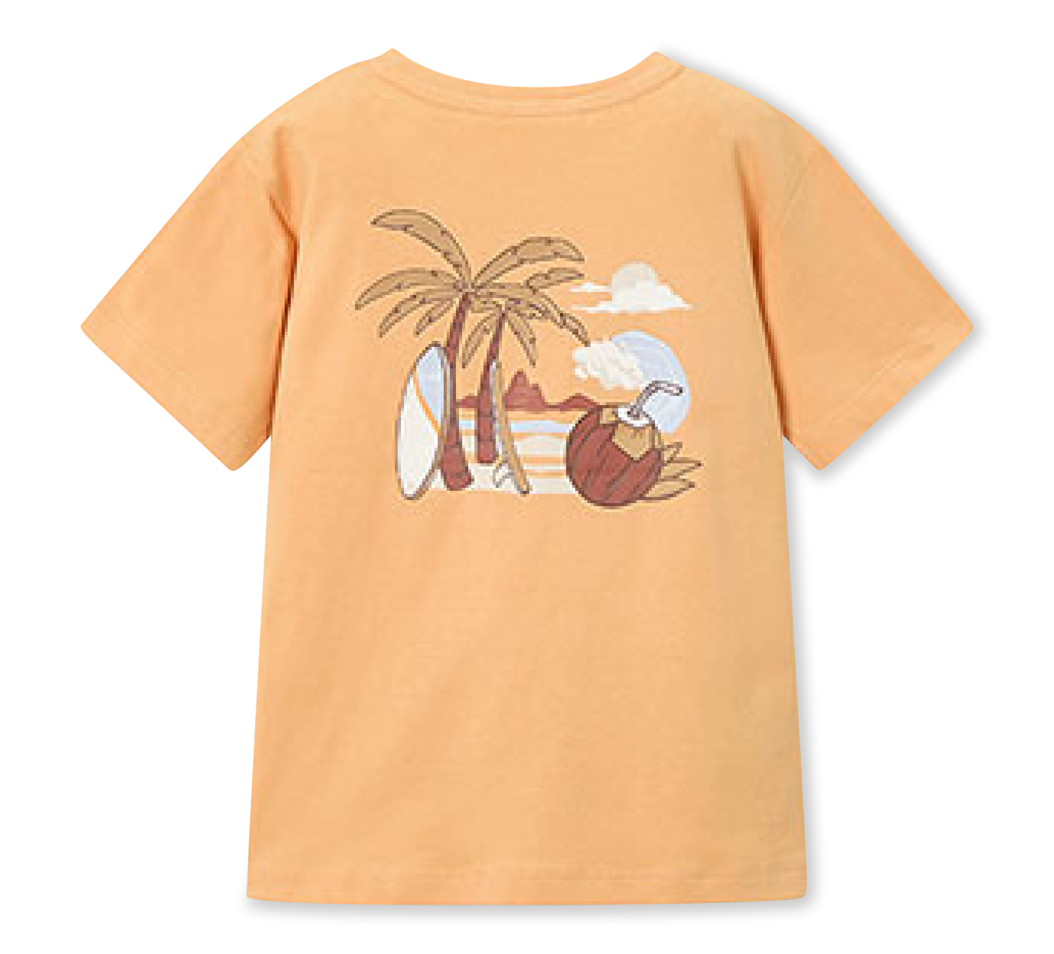paar T-shirt 2er Set Surf Animals
