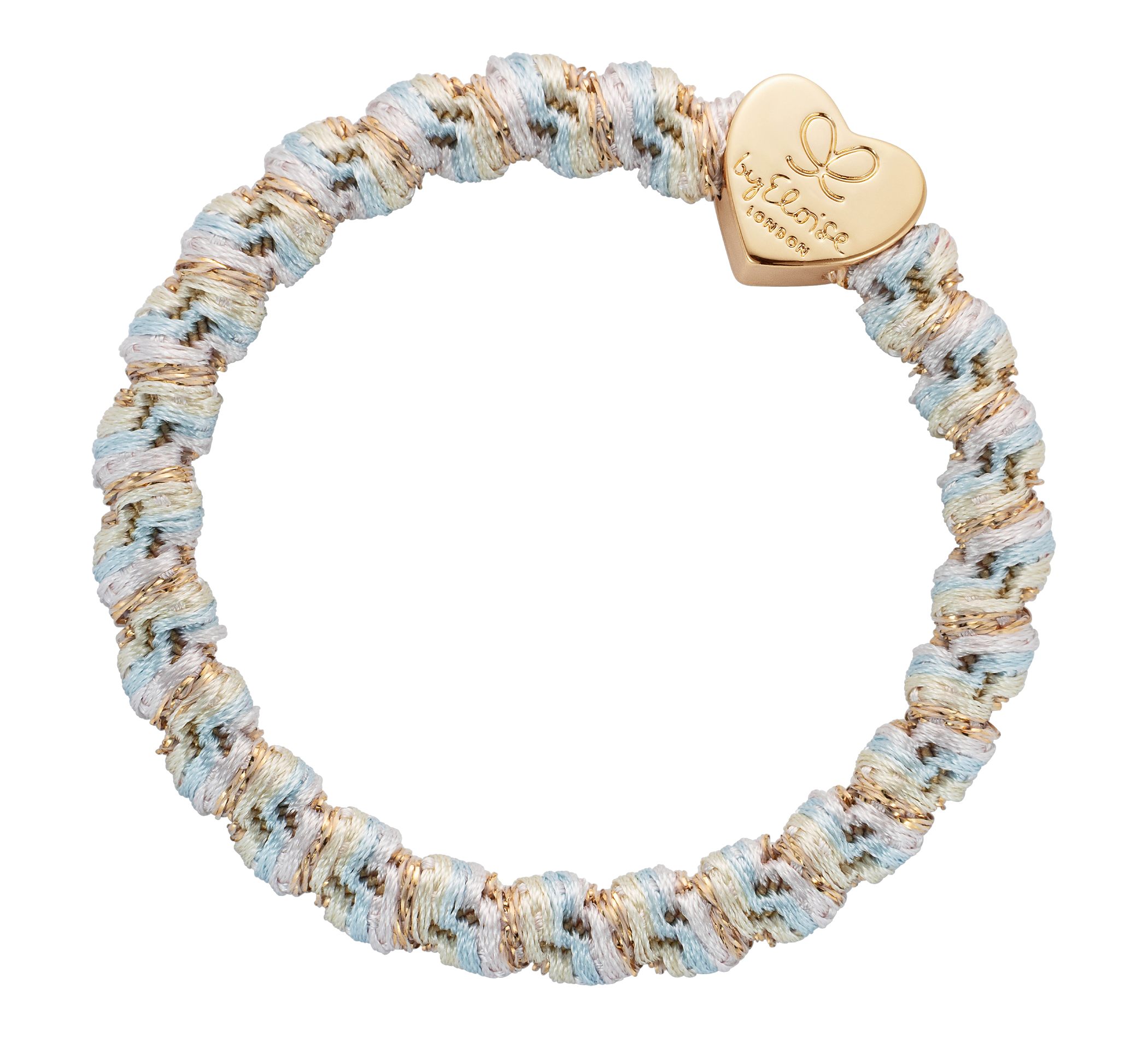 Woven Gold Heart