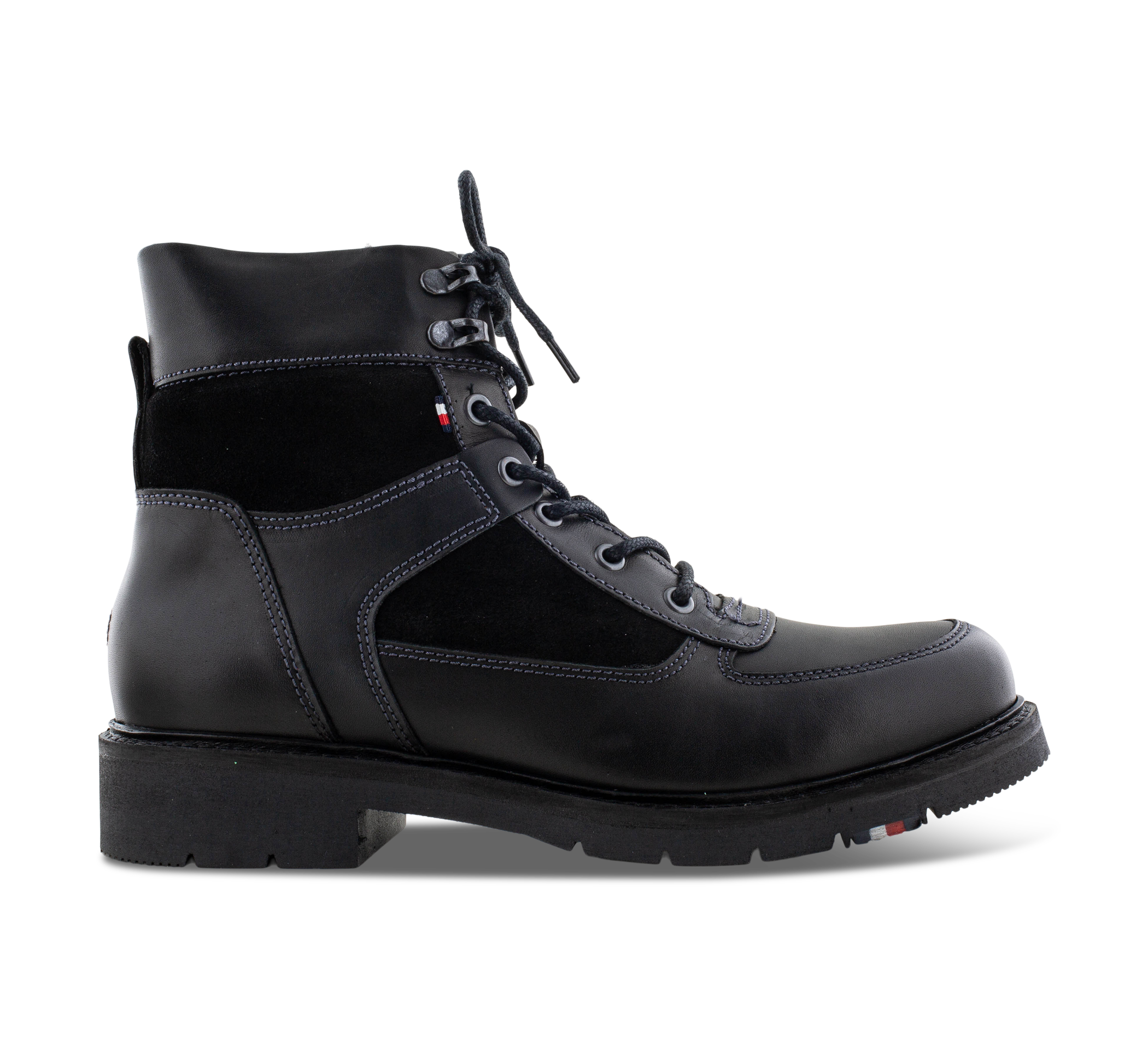 Rwb Hilfiger Warm Mix Laceboot - Schnürstiefel Leder