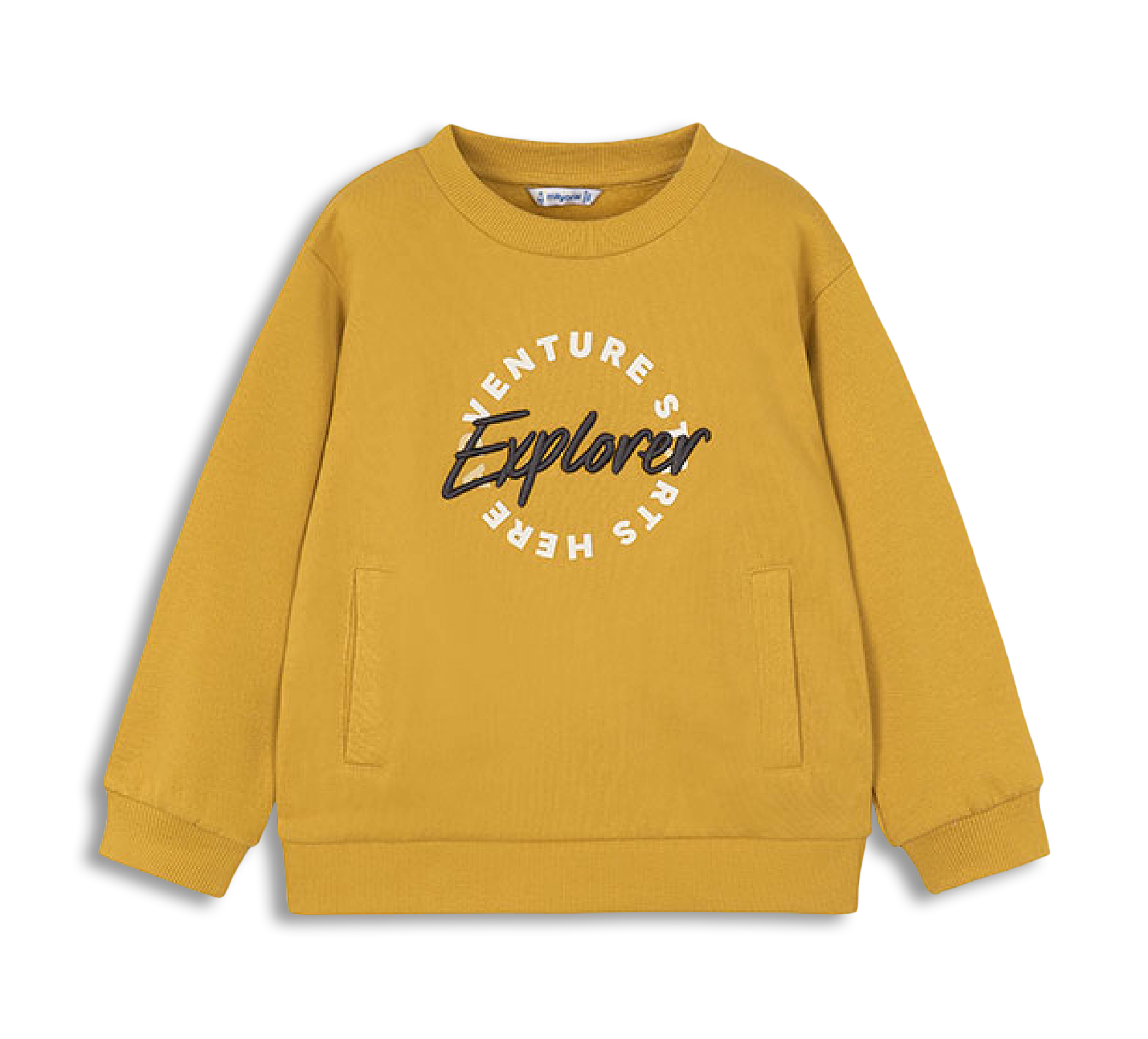 aussen Pullover Bestickt