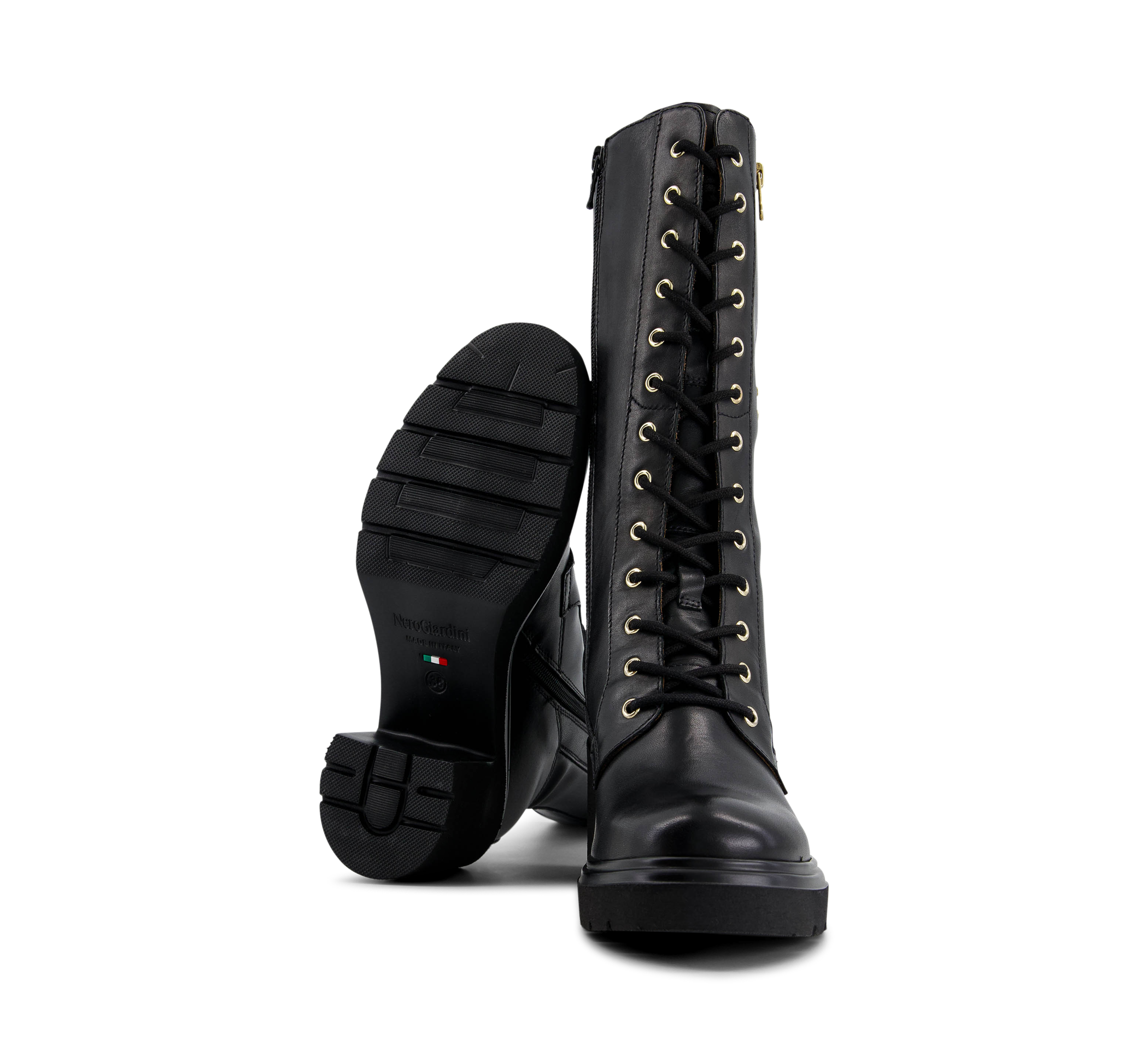 STIVALI Tacco 85mm Schnürstiefel
