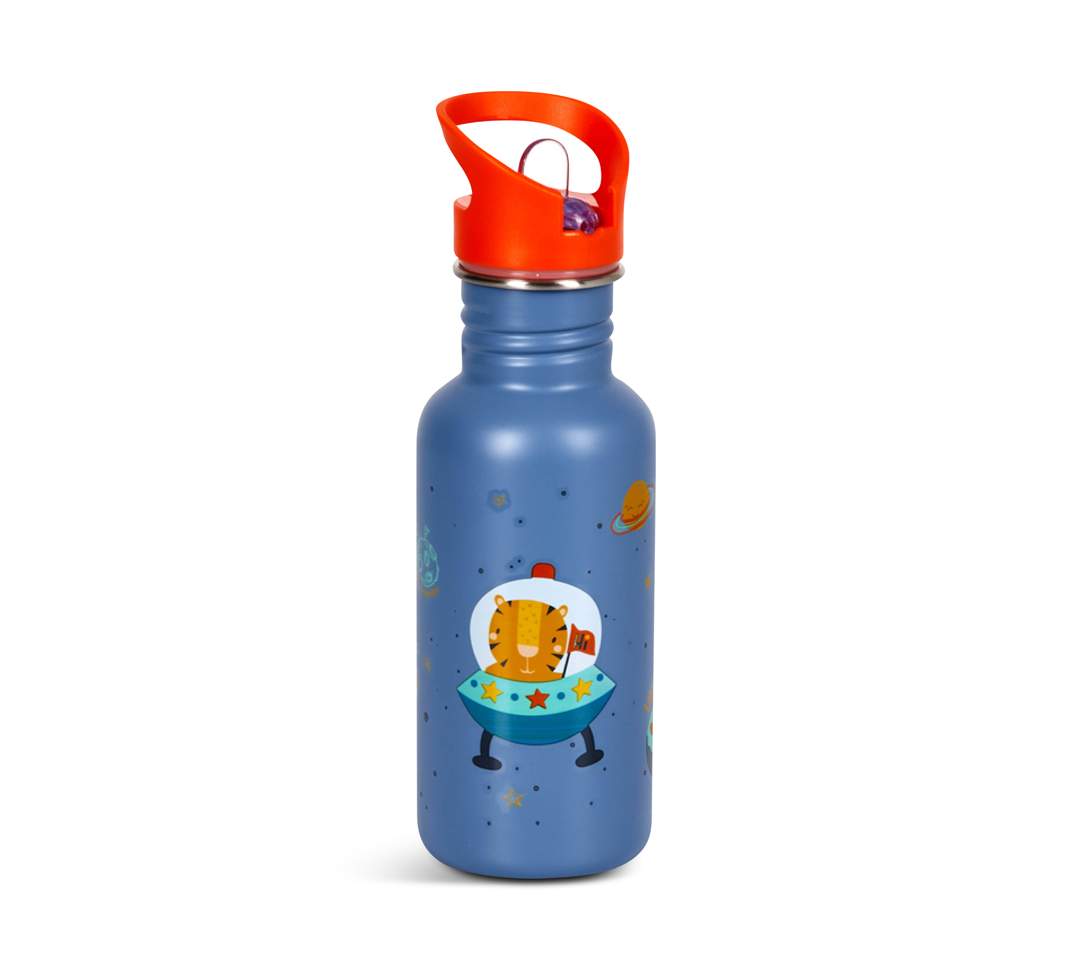 aussen Edelstahlflasche Planeten