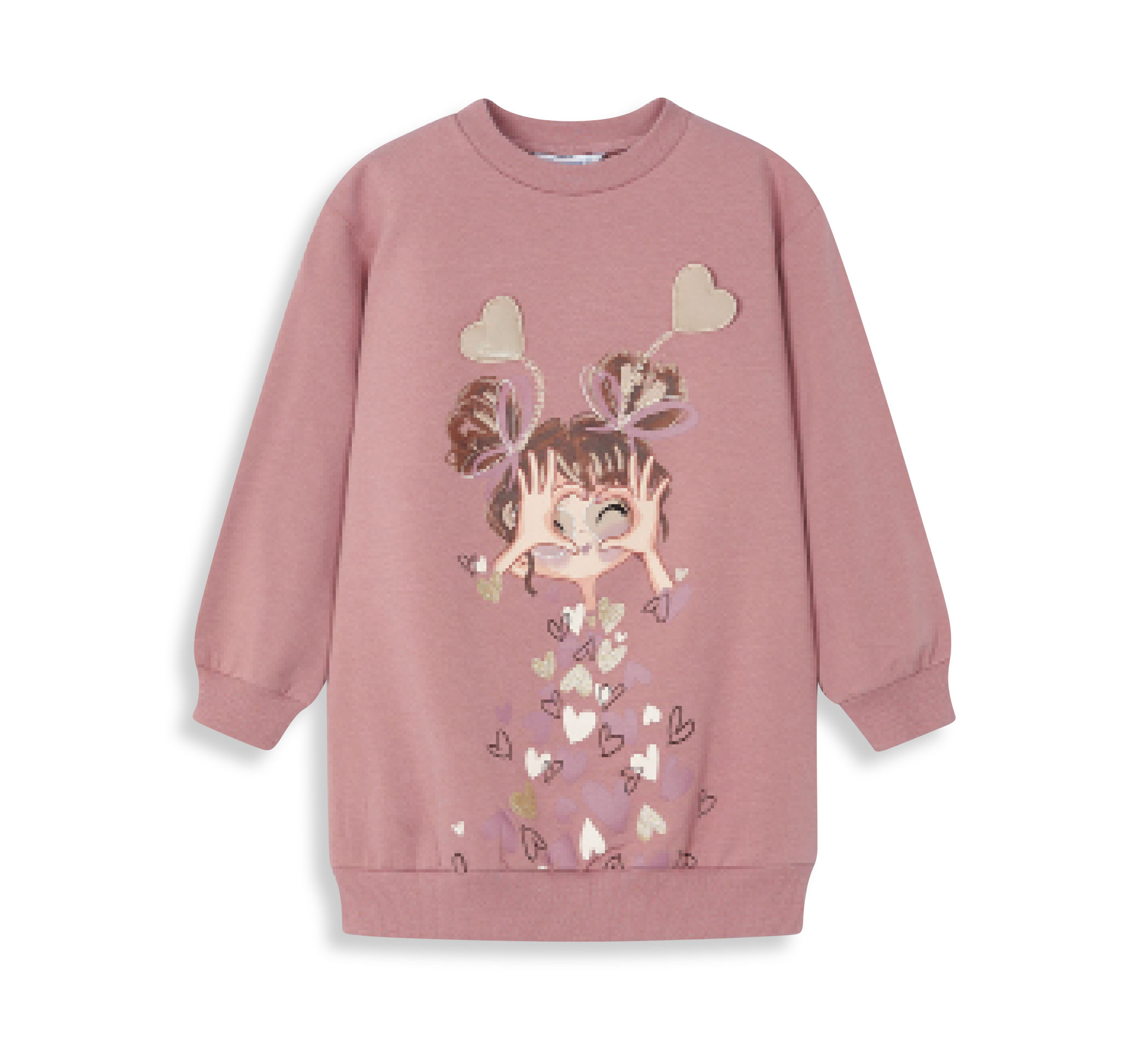 aussen Kleid Serigraphie