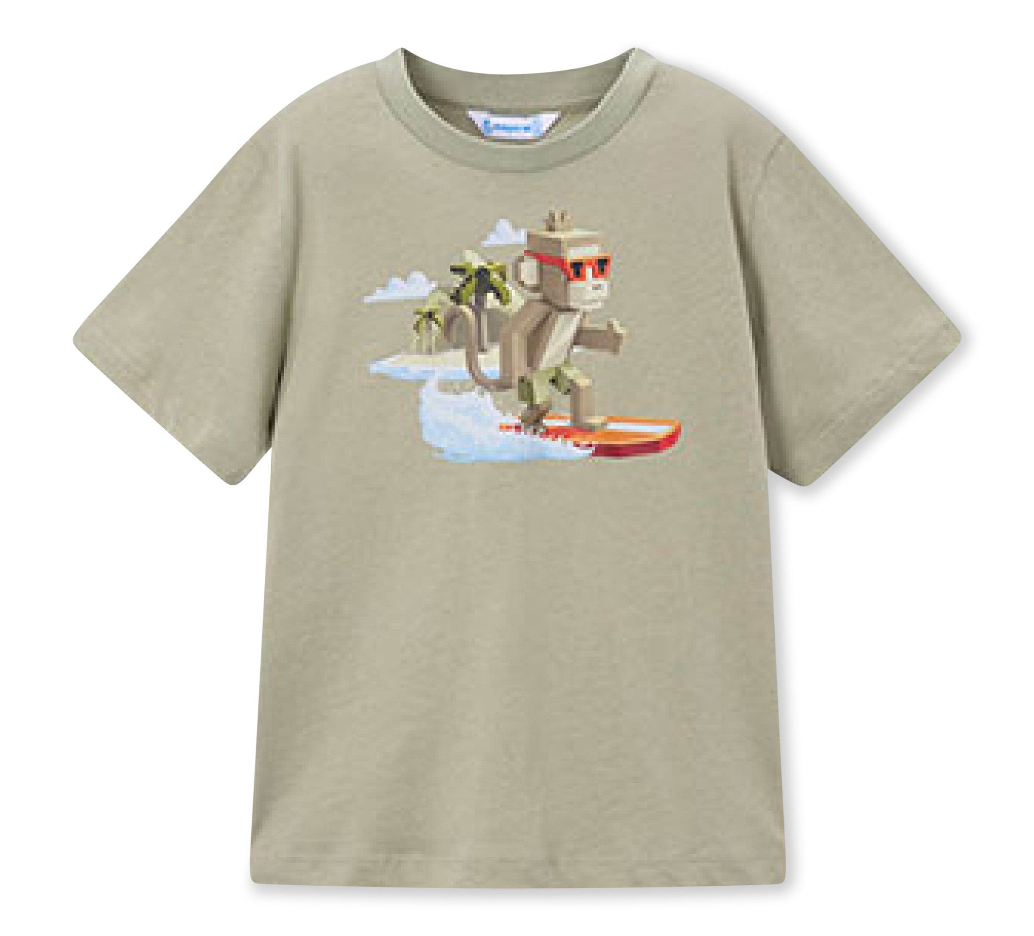 T-shirt Island Monkey