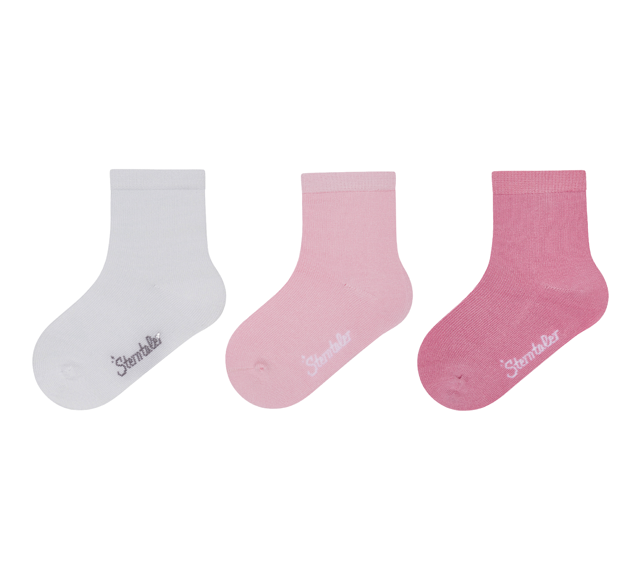 Socken 3er Uni Bambus