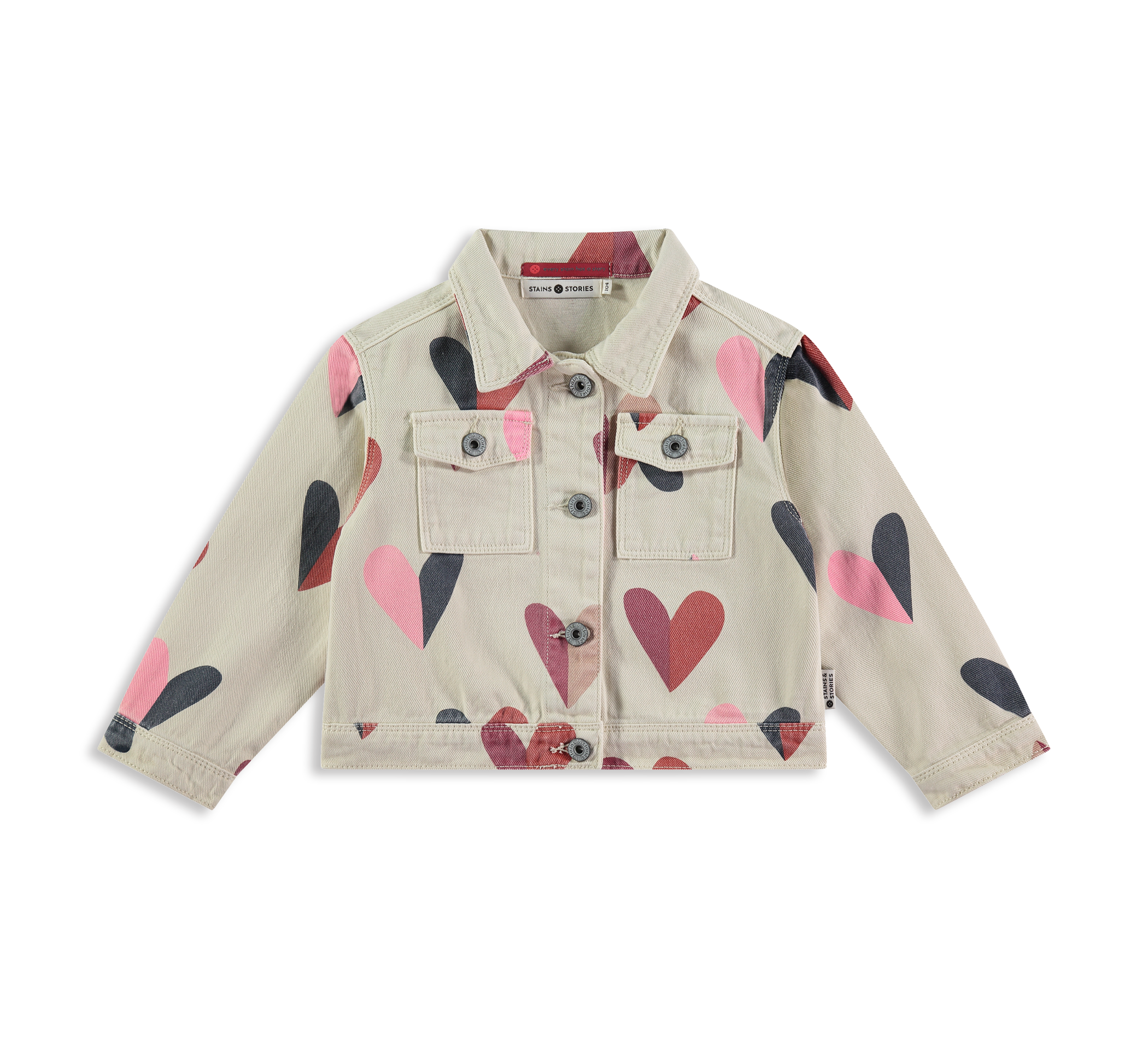 aussen Girls Twill Jacket