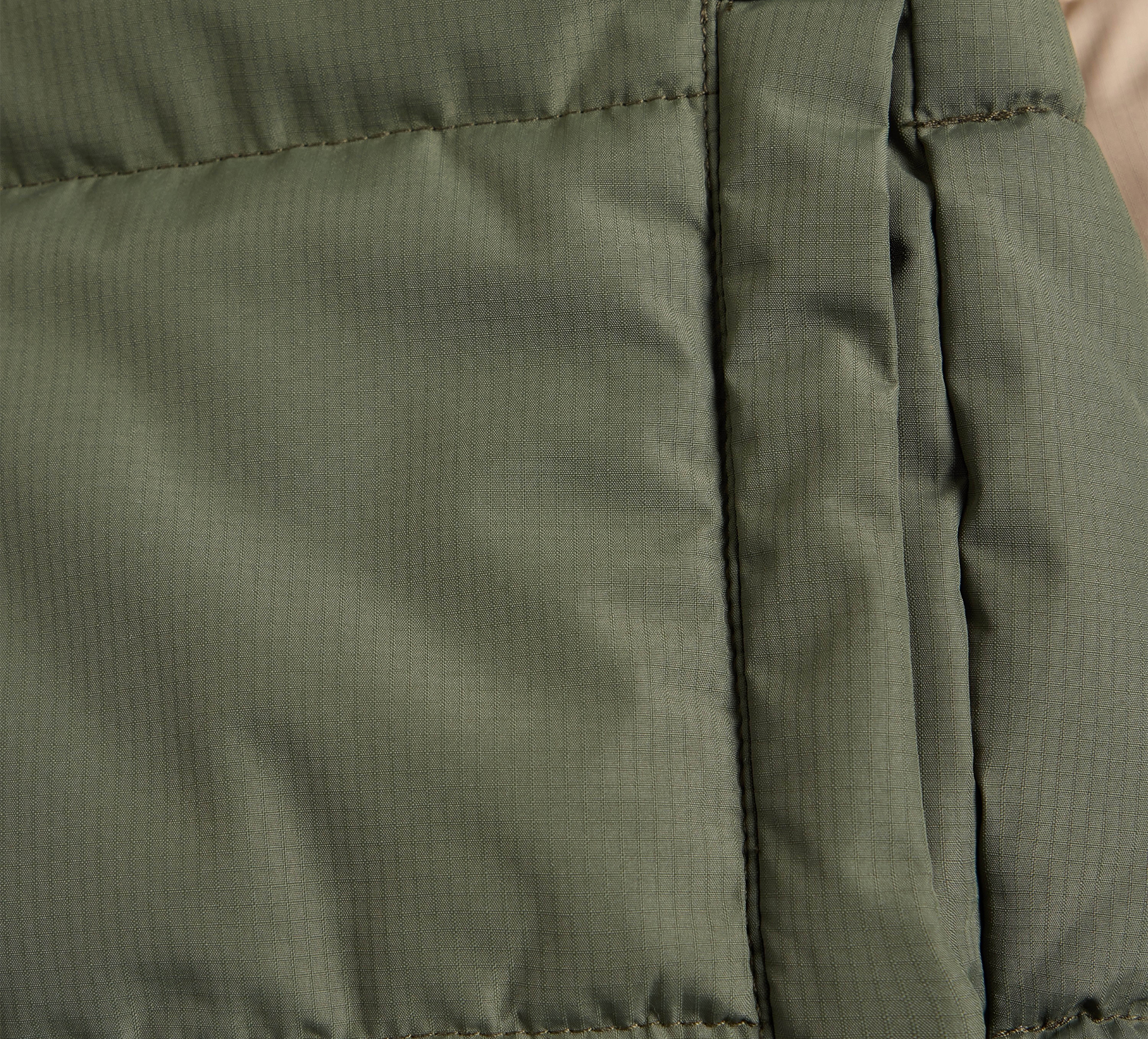 hinten Puffer Jacket Colorblock