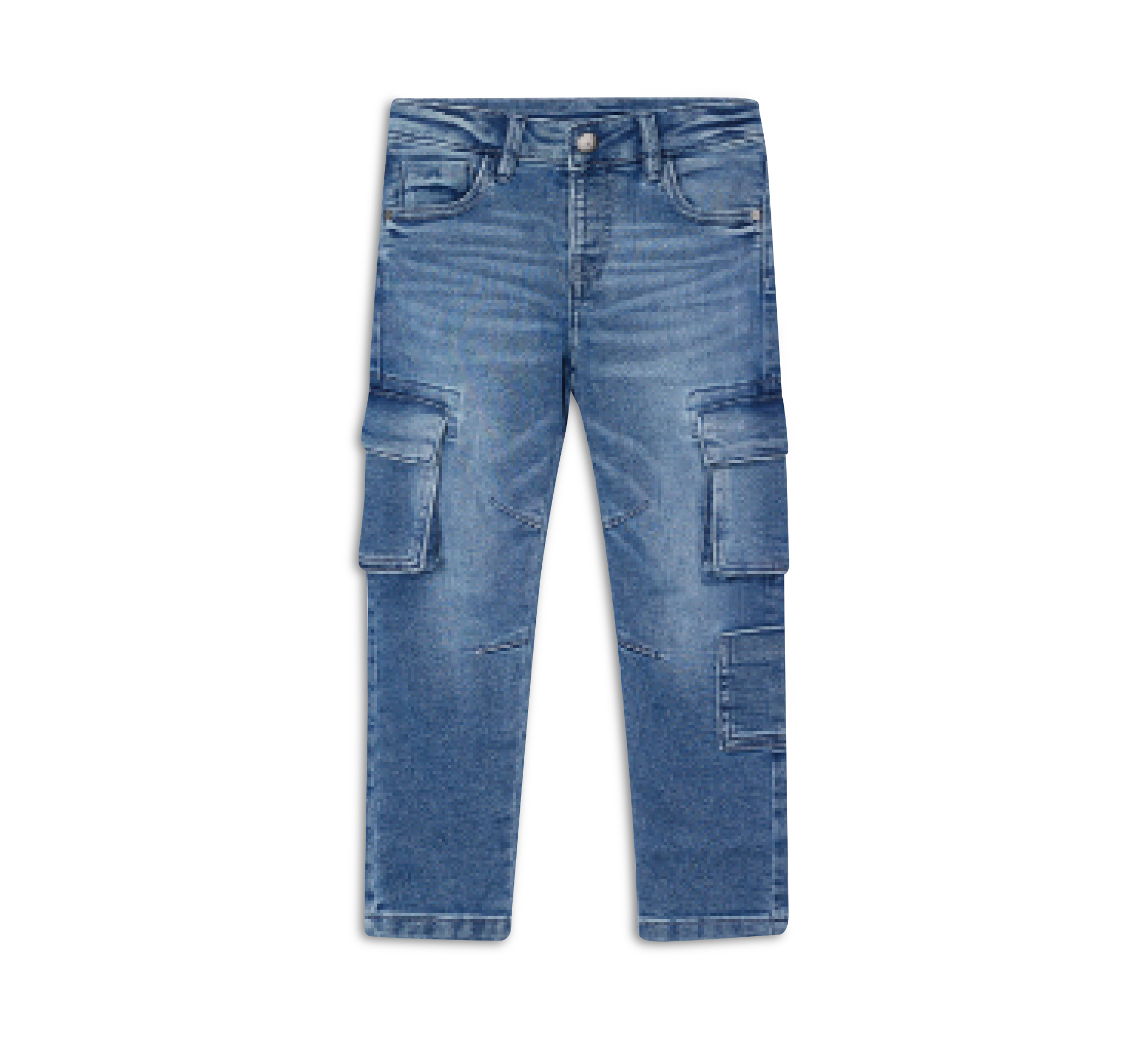 aussen Cargohose Denim