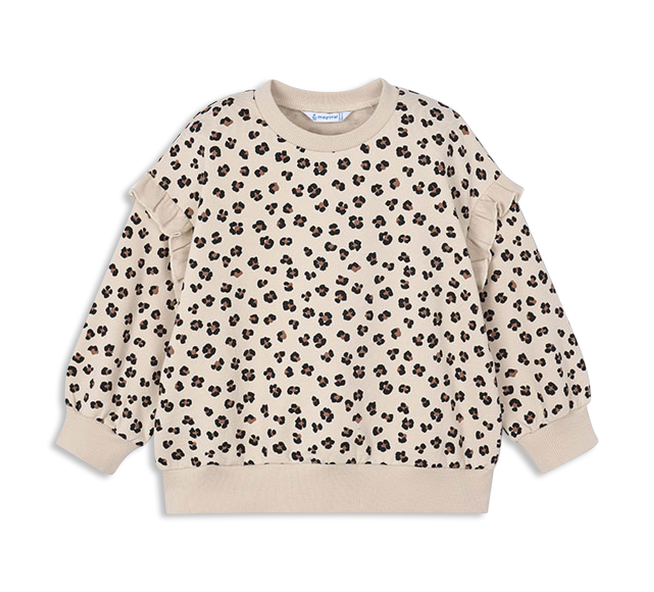 aussen Pullover Volants Am Ärmeln