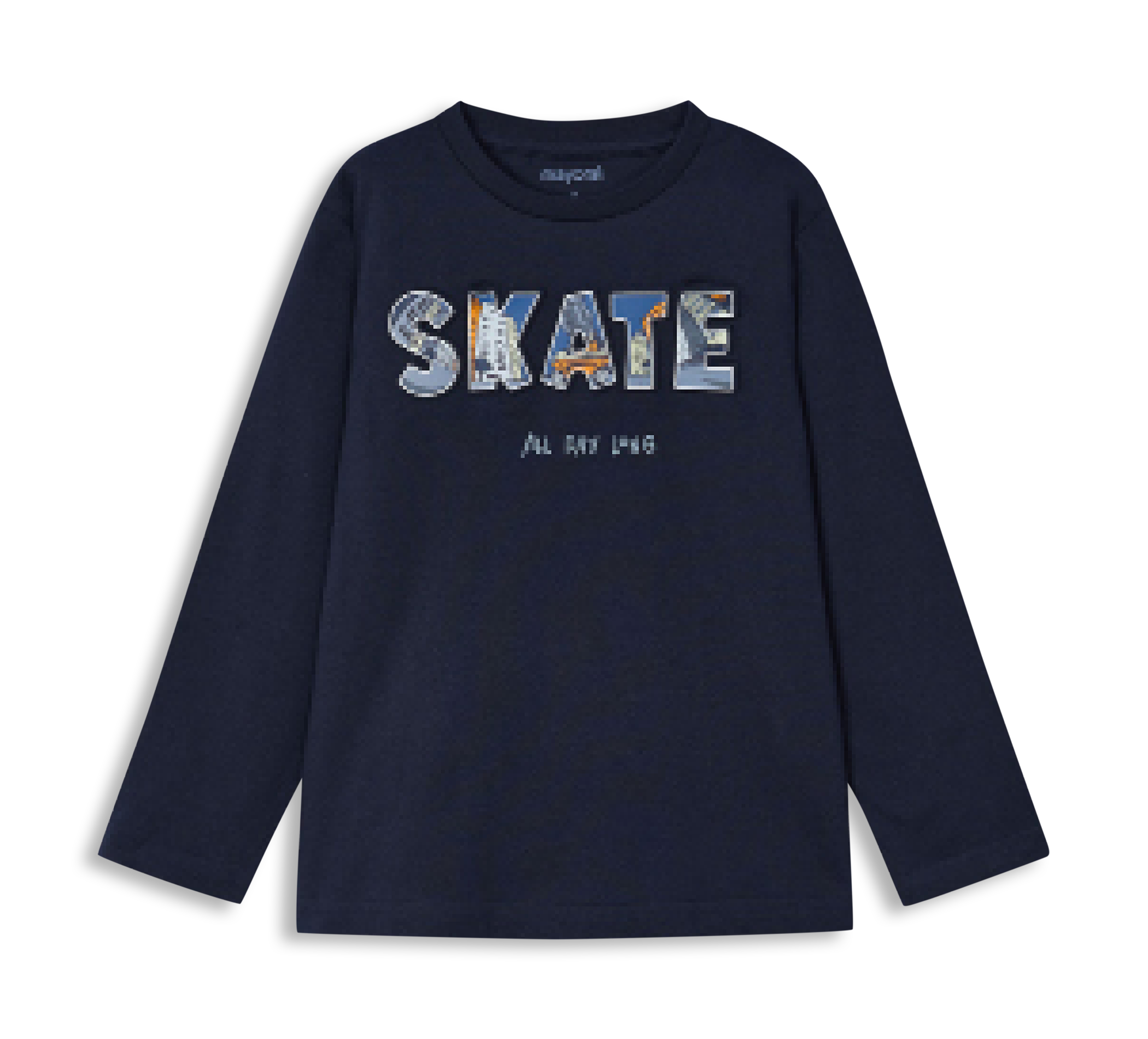 aussen Langarmshirt Skate