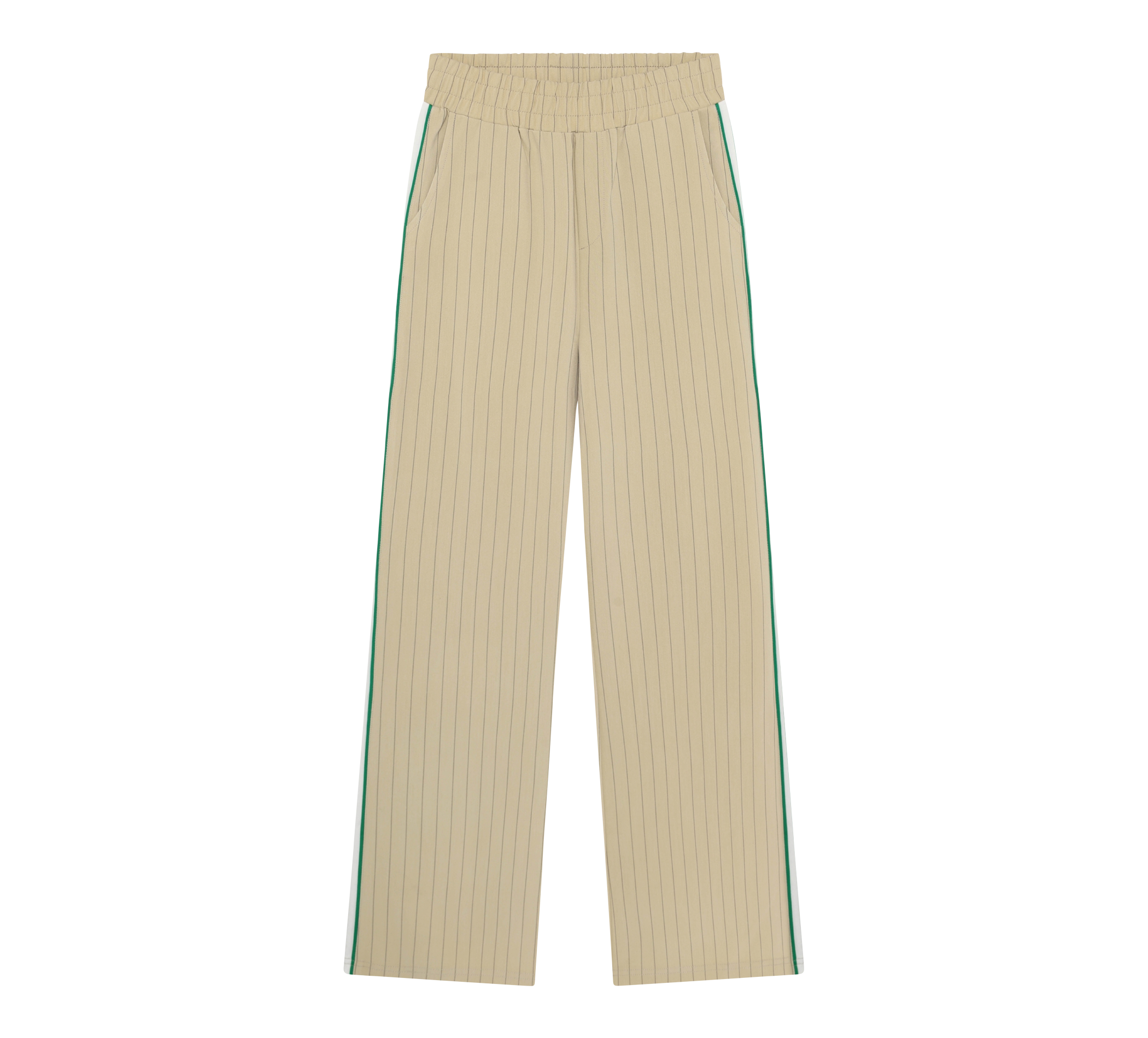 aussen Wide Pants Pinstripe