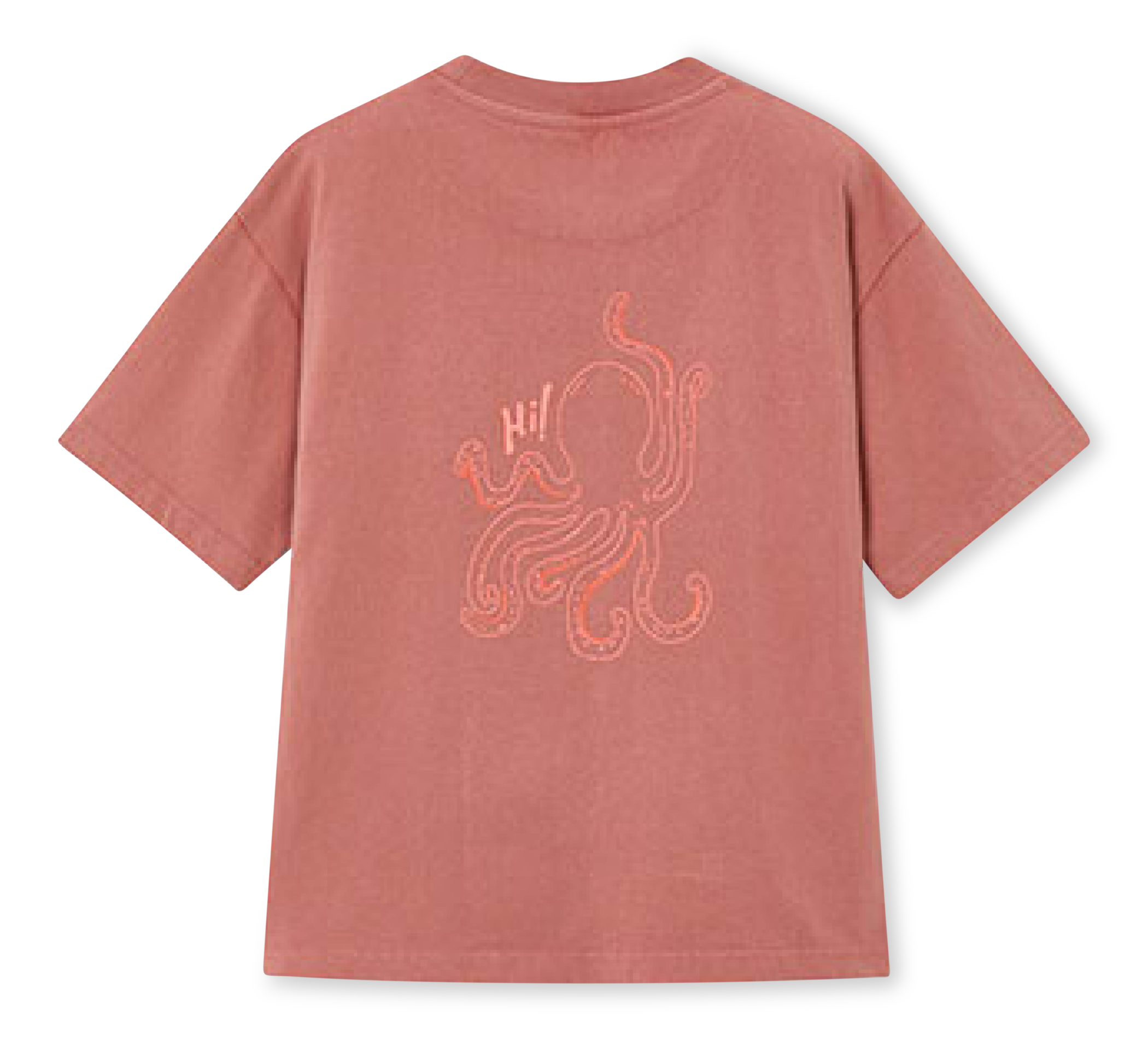 paar T-shirt Hi! Octopus