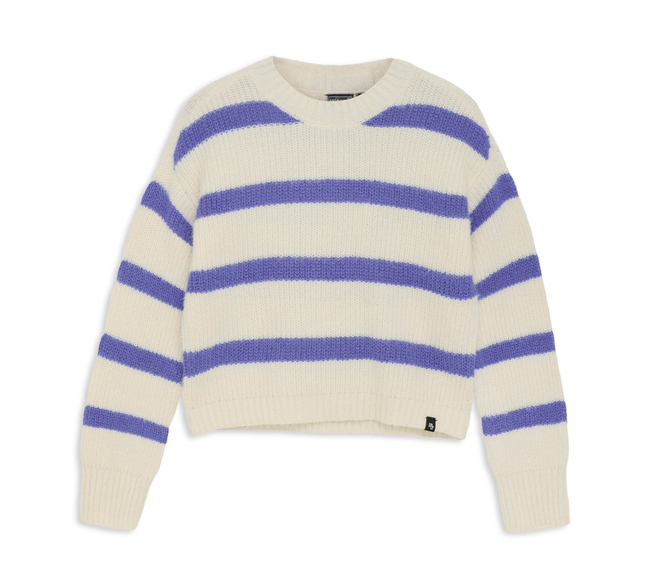 aussen Knitwear Fuzzy Stripe
