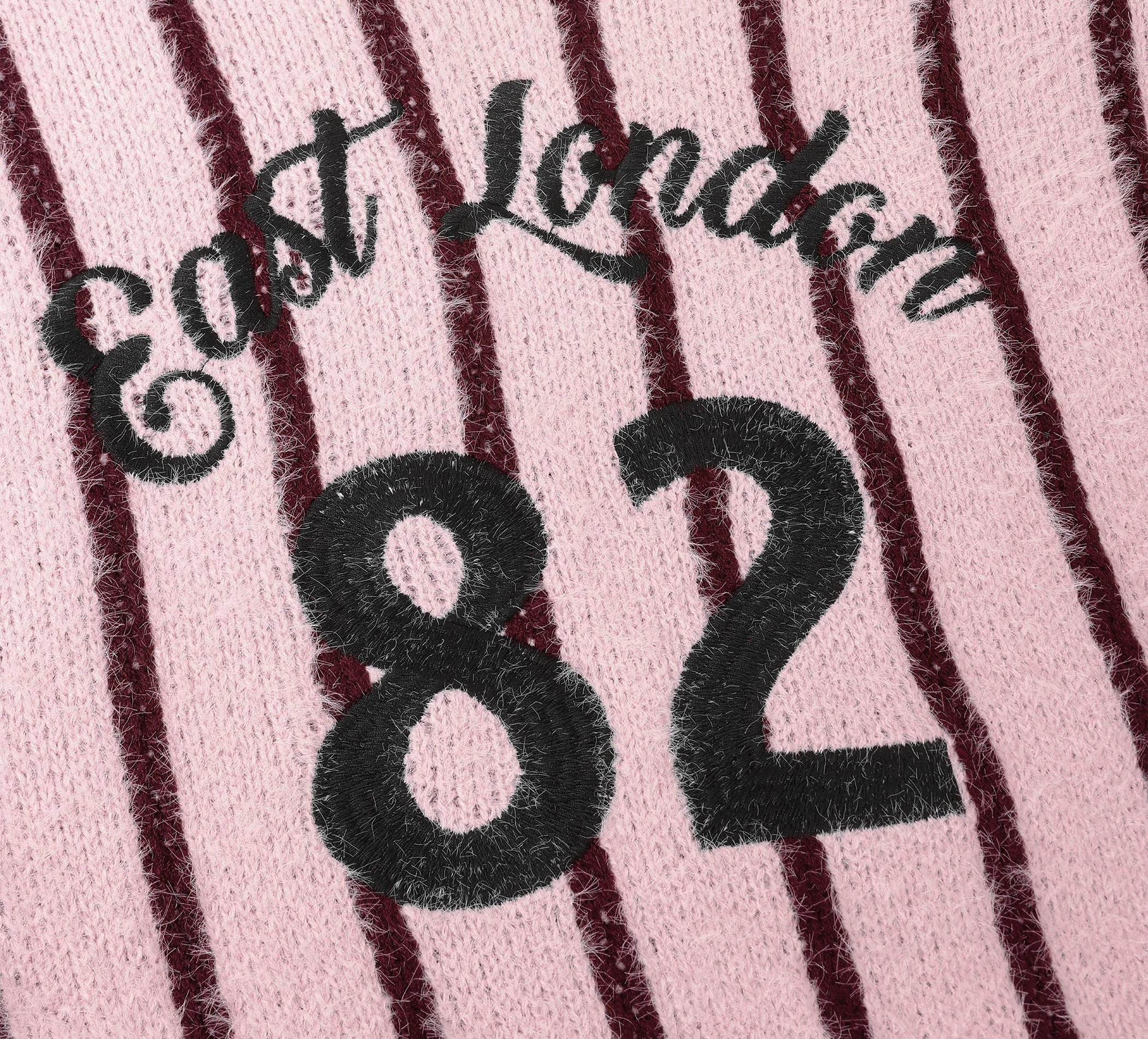 Knitwear Fuzzy Stripe