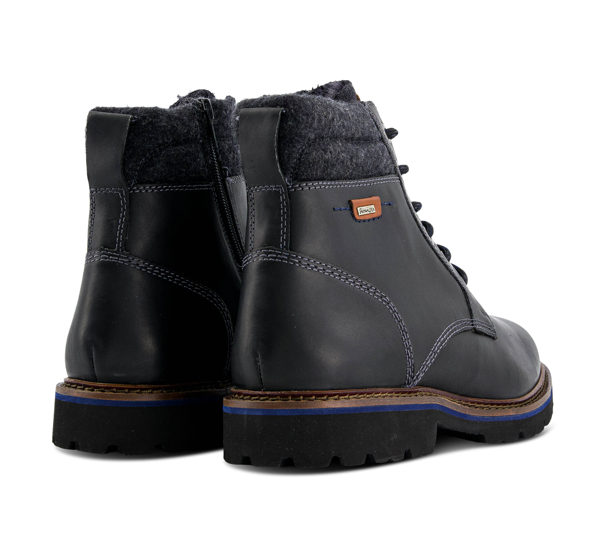 Adalr.-704-Tex-Lf-H Adalrik - Schnürstiefel Leder