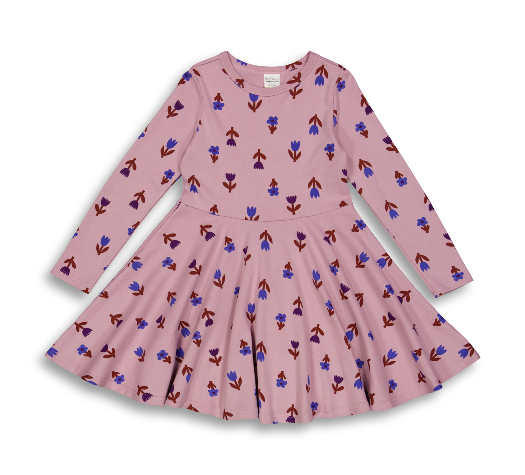 aussen Deco Swing L/s Dress