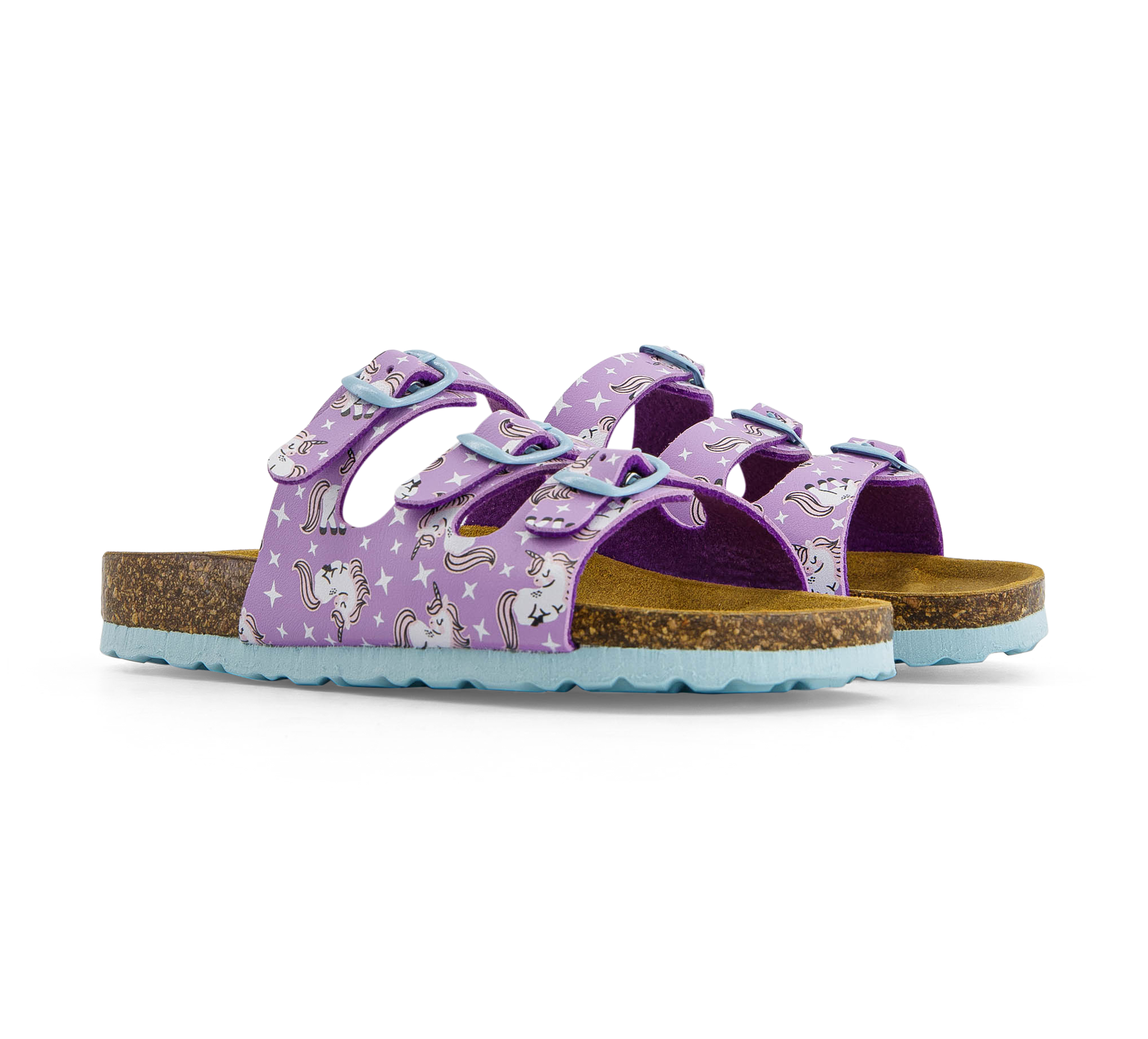 paar Offene Hausschuhe