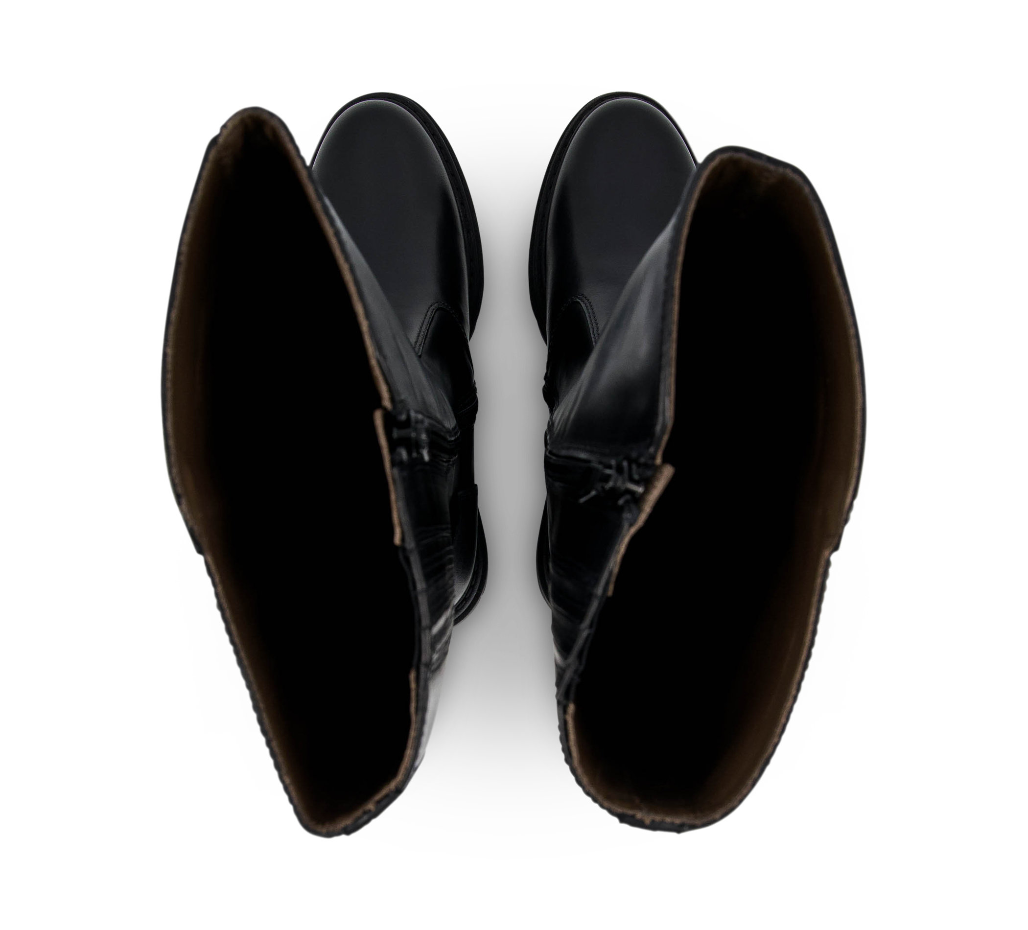 oben Langschaftstiefel