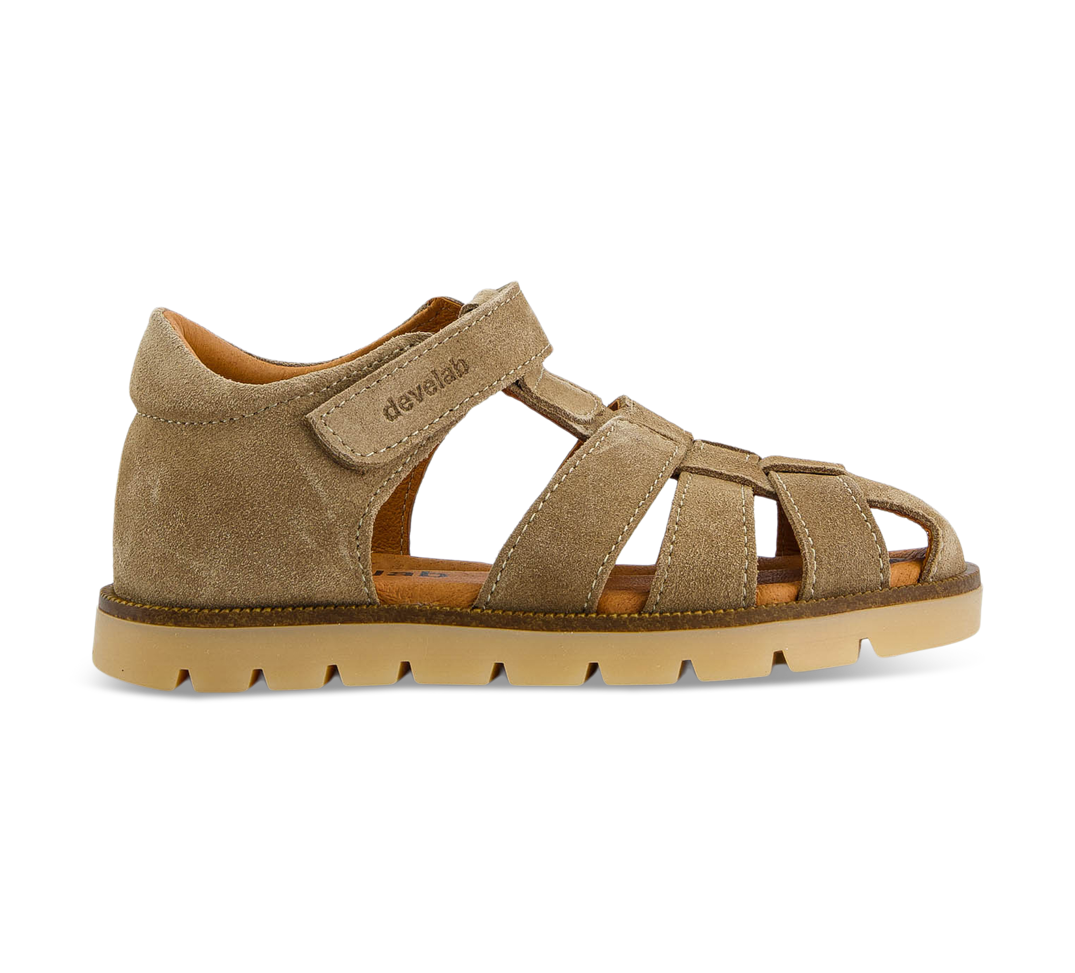 aussen Sandal Suede Velcro