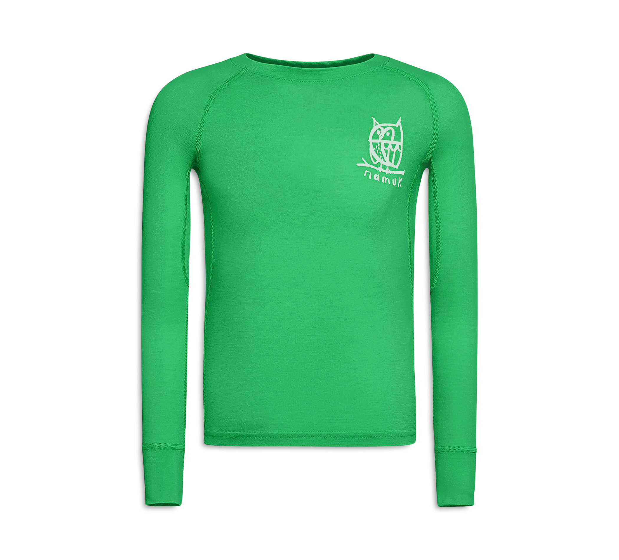 aussen Uil Merino Longsleeve Elo